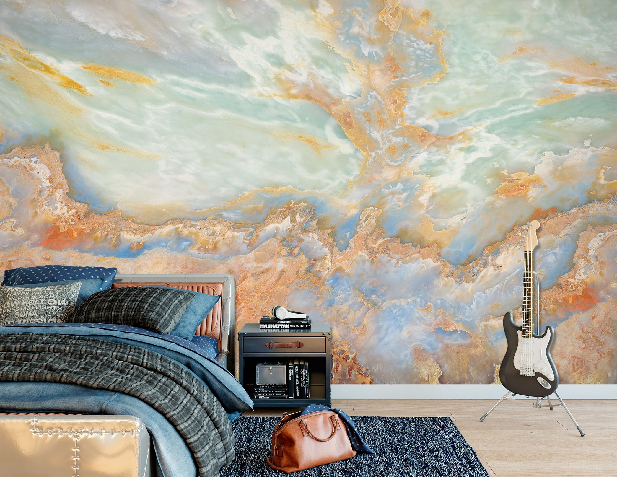 3D Color Sky 1505 Wall Murals