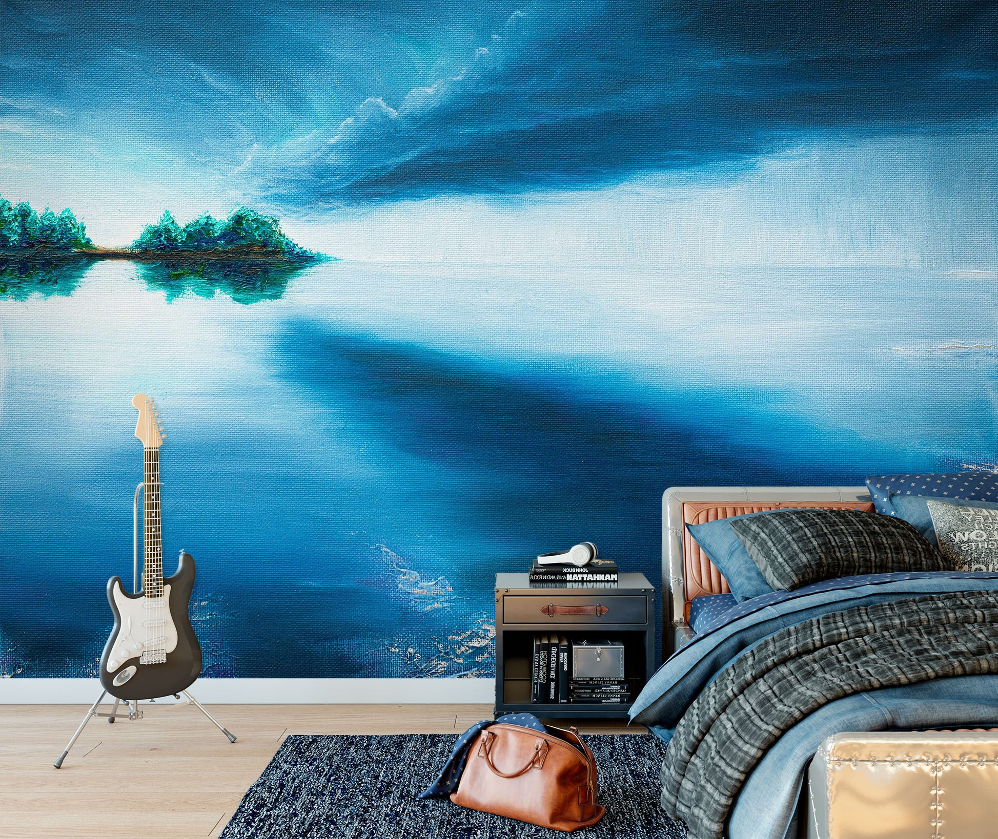3D Sky Lake 1842 Marina Zotova Wall Mural Wall Murals