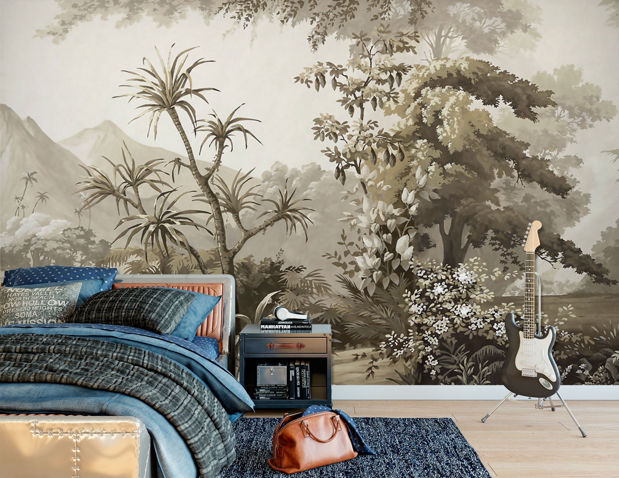 3D Forest Painting 1517 Wall Murals