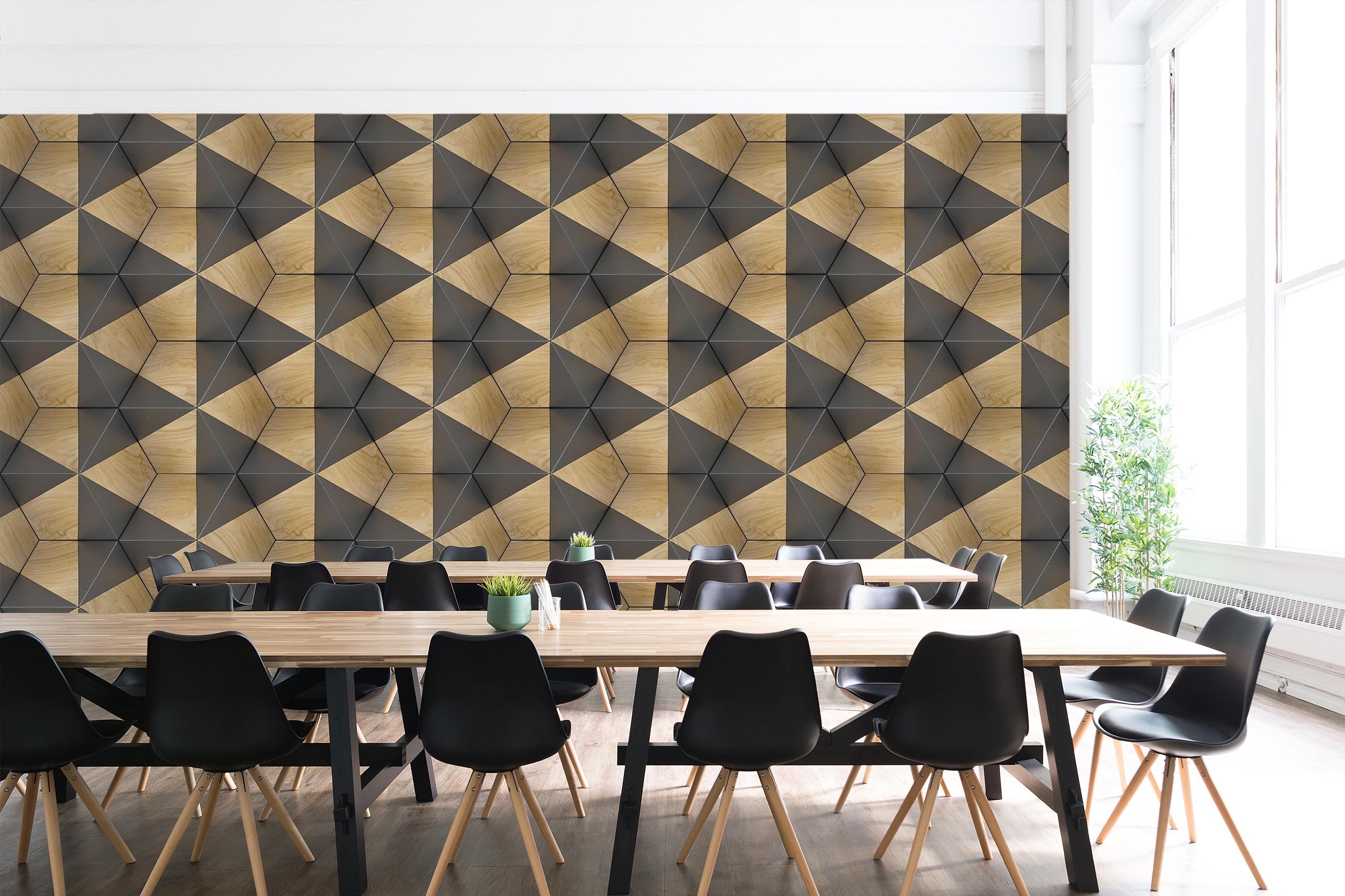 3D Three Dimensional Splicing Triangle 83 Wallpaper AJ Wallpaper