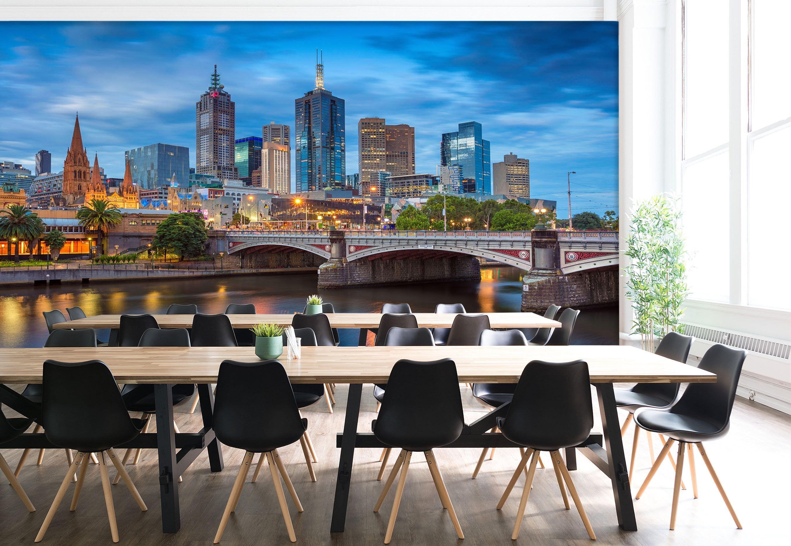 3D Night View Bridge 668 Wallpaper AJ Wallpaper 2