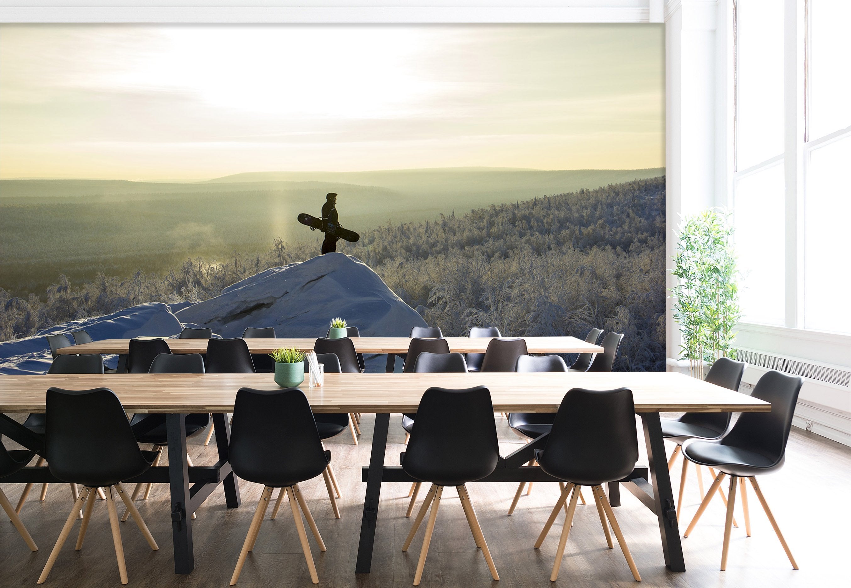 3D Boarding The Snow Mountain 661 Wallpaper AJ Wallpaper 2