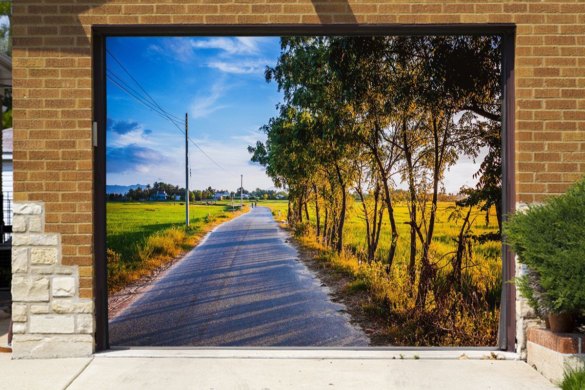 3D Countryside Scenery 235 Garage Door Mural Wallpaper AJ Wallpaper