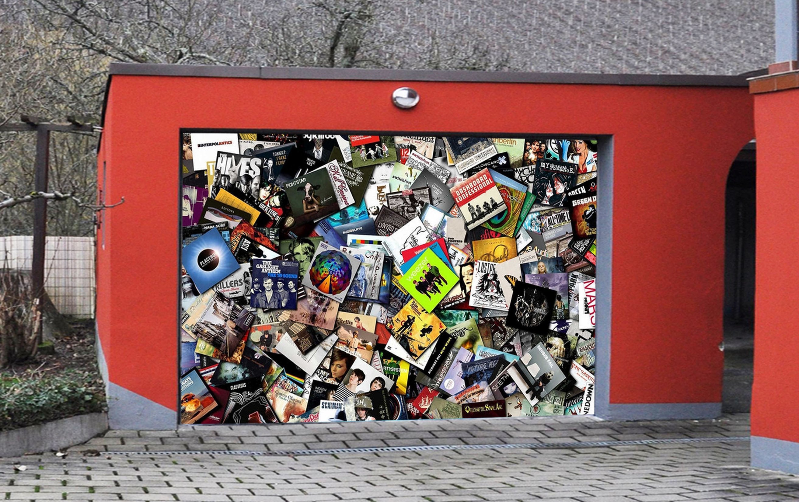 3D Album Cover Posters 49 Garage Door Mural Wallpaper AJ Wallpaper