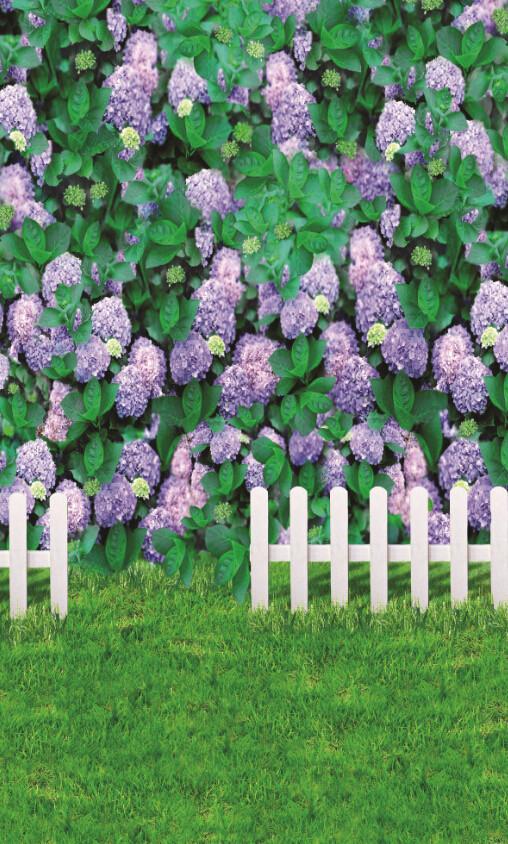 Lawn Blossoms Wallpaper AJ Wallpaper