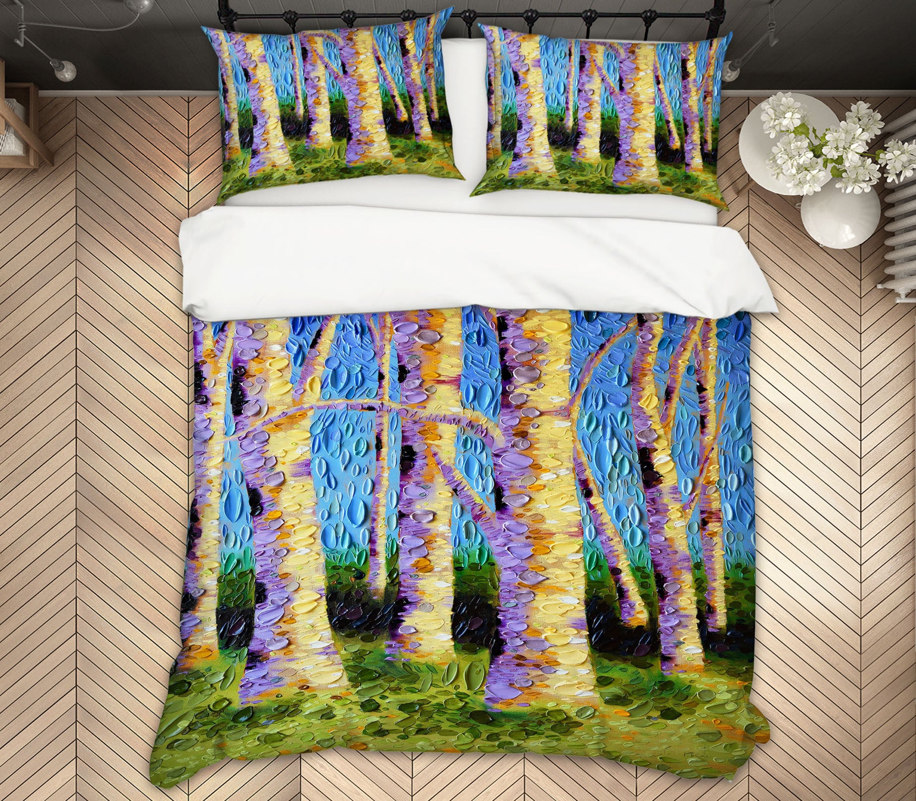 3D The Lyrical Garden 2126 Dena Tollefson bedding Bed Pillowcases Quilt
