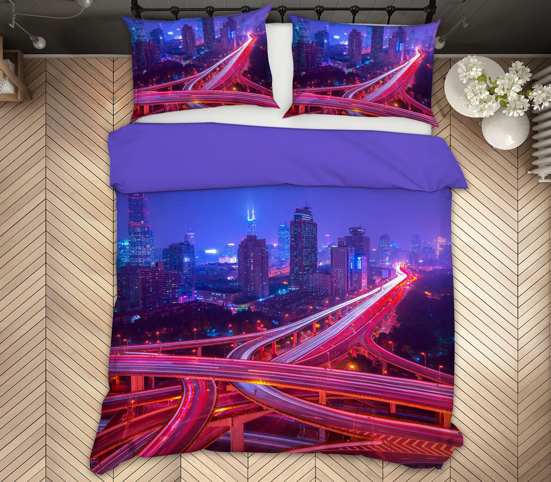 3D Transportation Hub 2130 Marco Carmassi Bedding Bed Pillowcases Quilt