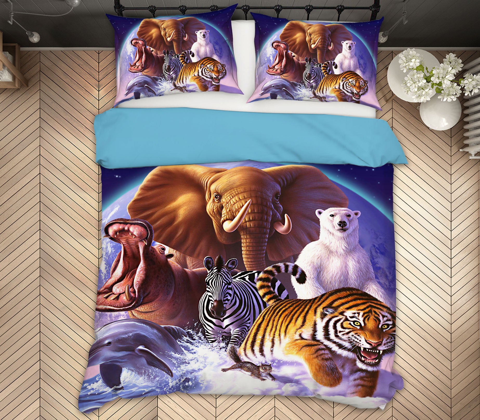 3D Wild World 2137 Jerry LoFaro bedding Bed Pillowcases Quilt