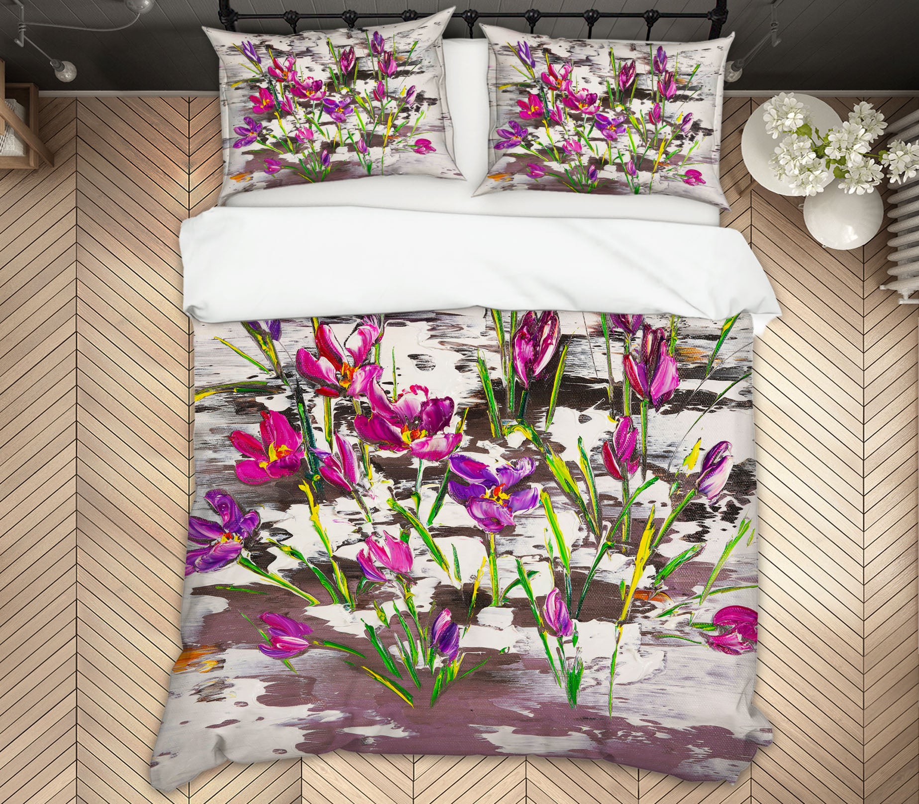 3D Cute Wildflowers 524 Skromova Marina Bedding Bed Pillowcases Quilt