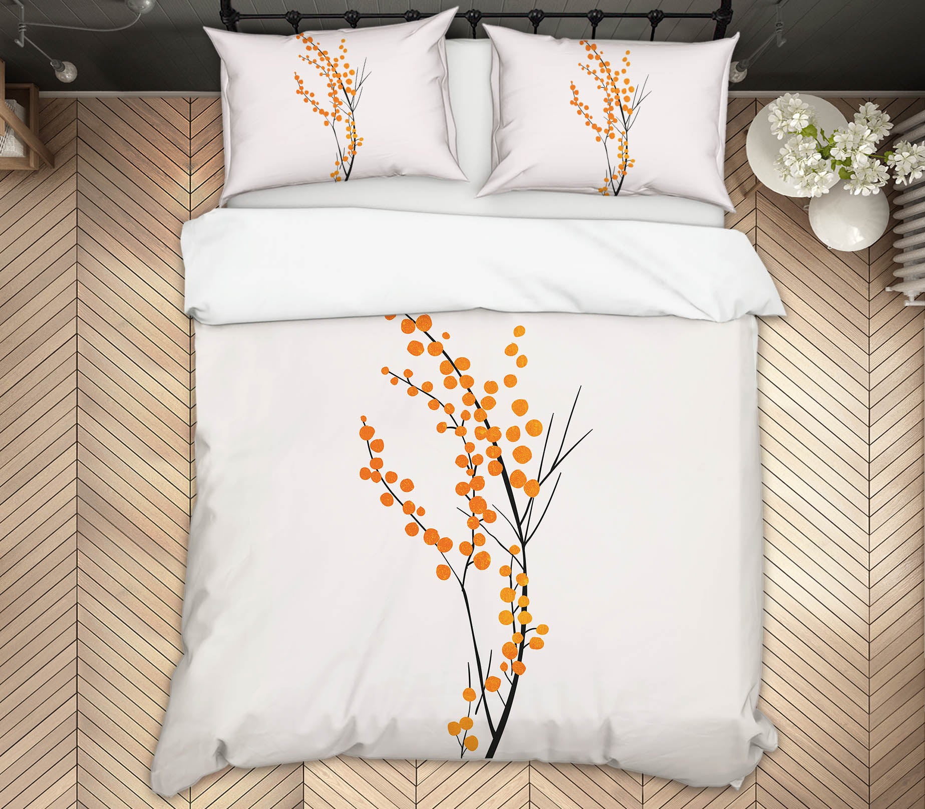 3D Plum Pattern 238 Boris Draschoff Bedding Bed Pillowcases Quilt