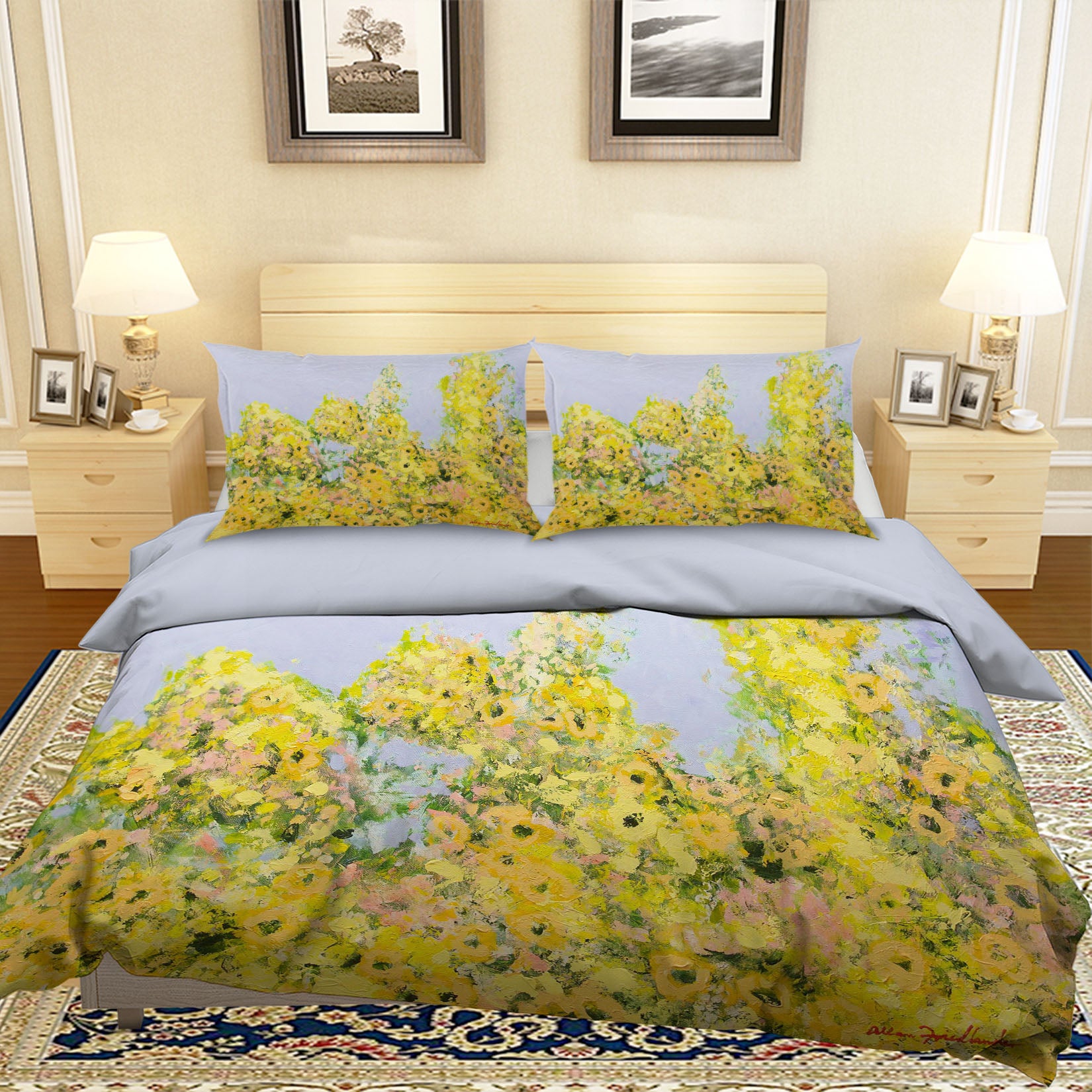 3D Clinging Vines 1149 Allan P. Friedlander Bedding Bed Pillowcases Quilt