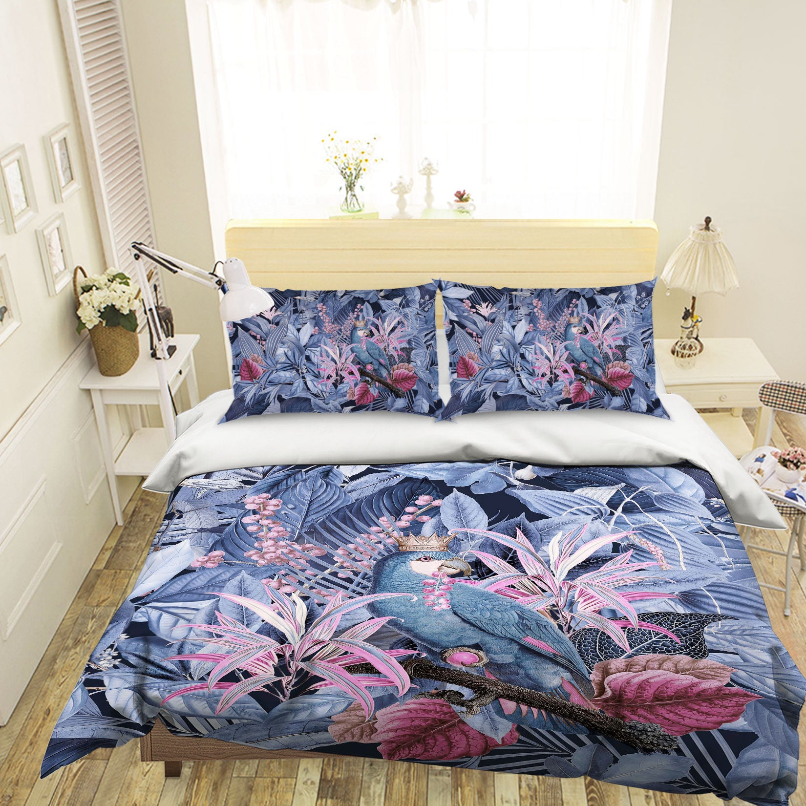 3D Night Forest 104 Andrea haase Bedding Bed Pillowcases Quilt