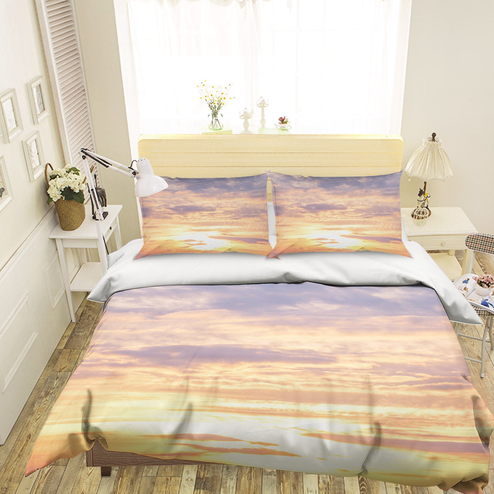 3D Sunset Clouds 7204 Assaf Frank Bedding Bed Pillowcases Quilt Cover Duvet Cover