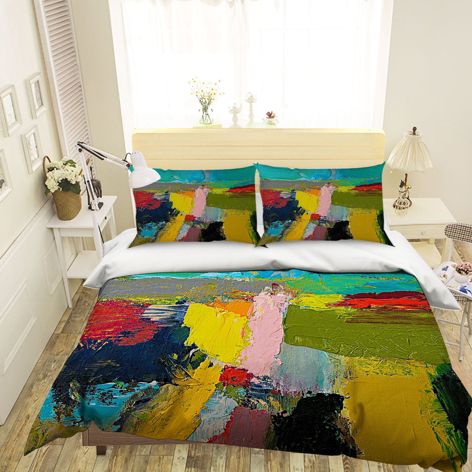 3D Pigment Art 1069 Allan P. Friedlander Bedding Bed Pillowcases Quilt