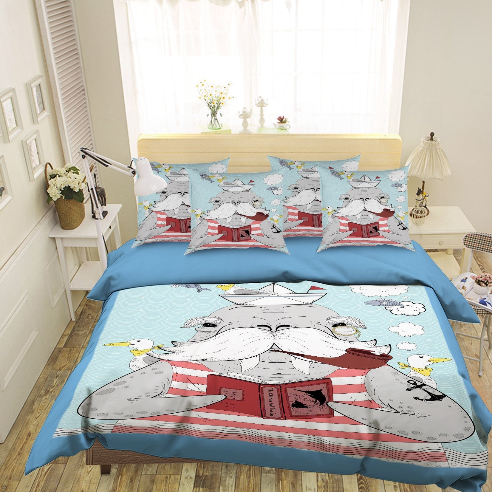 3D Old Dog 041 Bed Pillowcases Quilt Wallpaper AJ Wallpaper