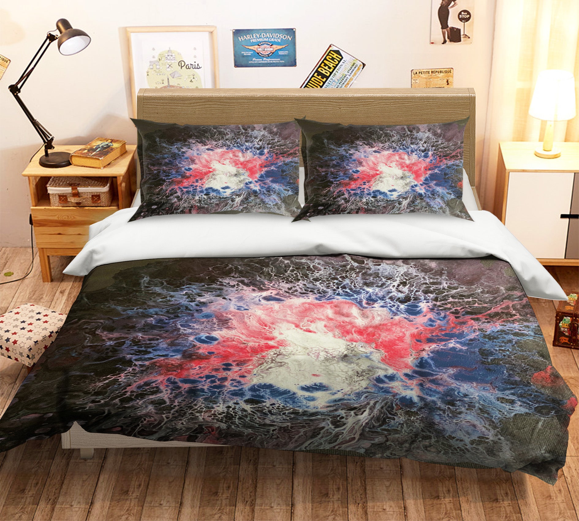 3D Colorful Pattern 40054 Valerie Latrice Bedding Bed Pillowcases Quilt