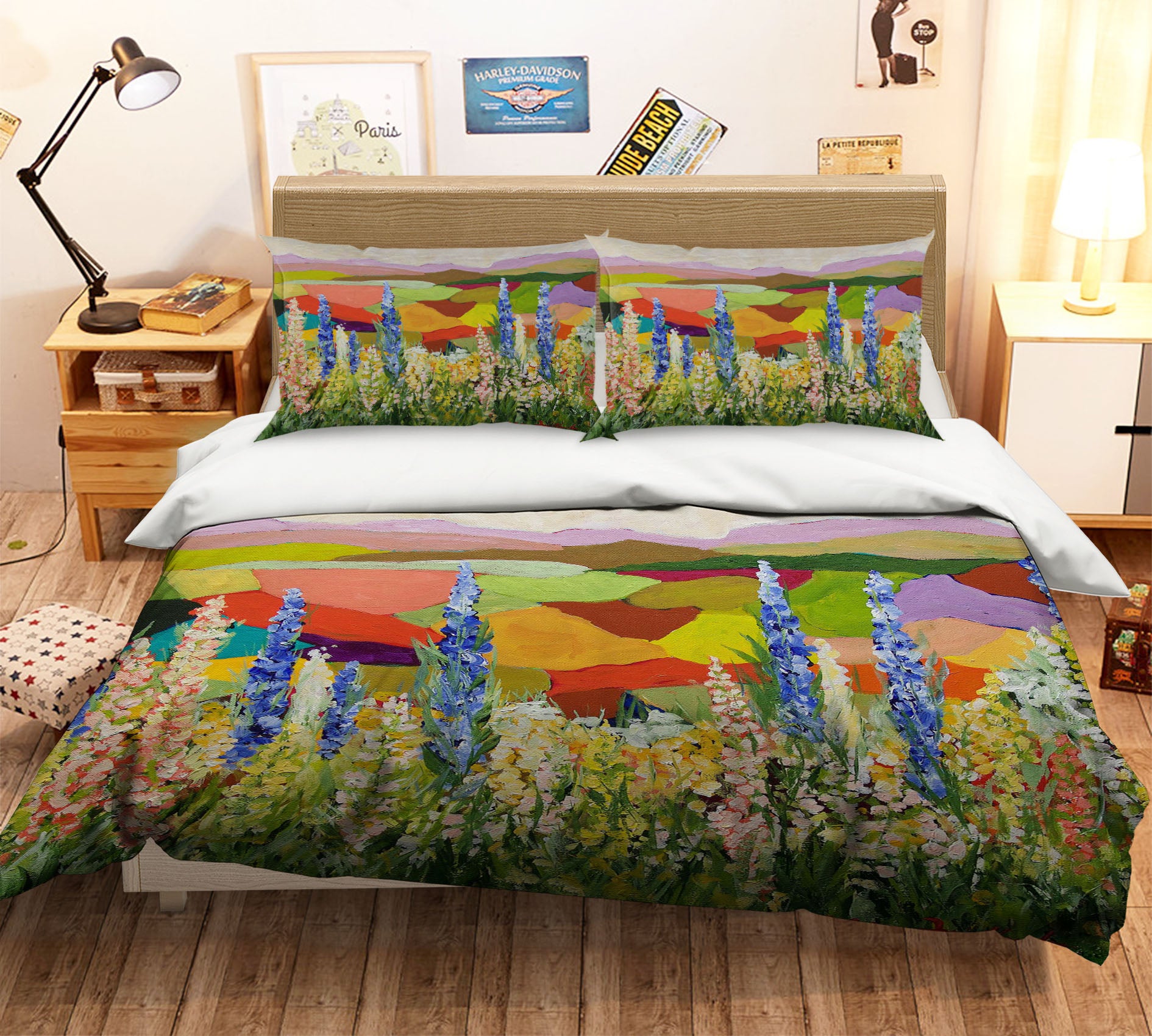 3D Sugar Plums 1124 Allan P. Friedlander Bedding Bed Pillowcases Quilt