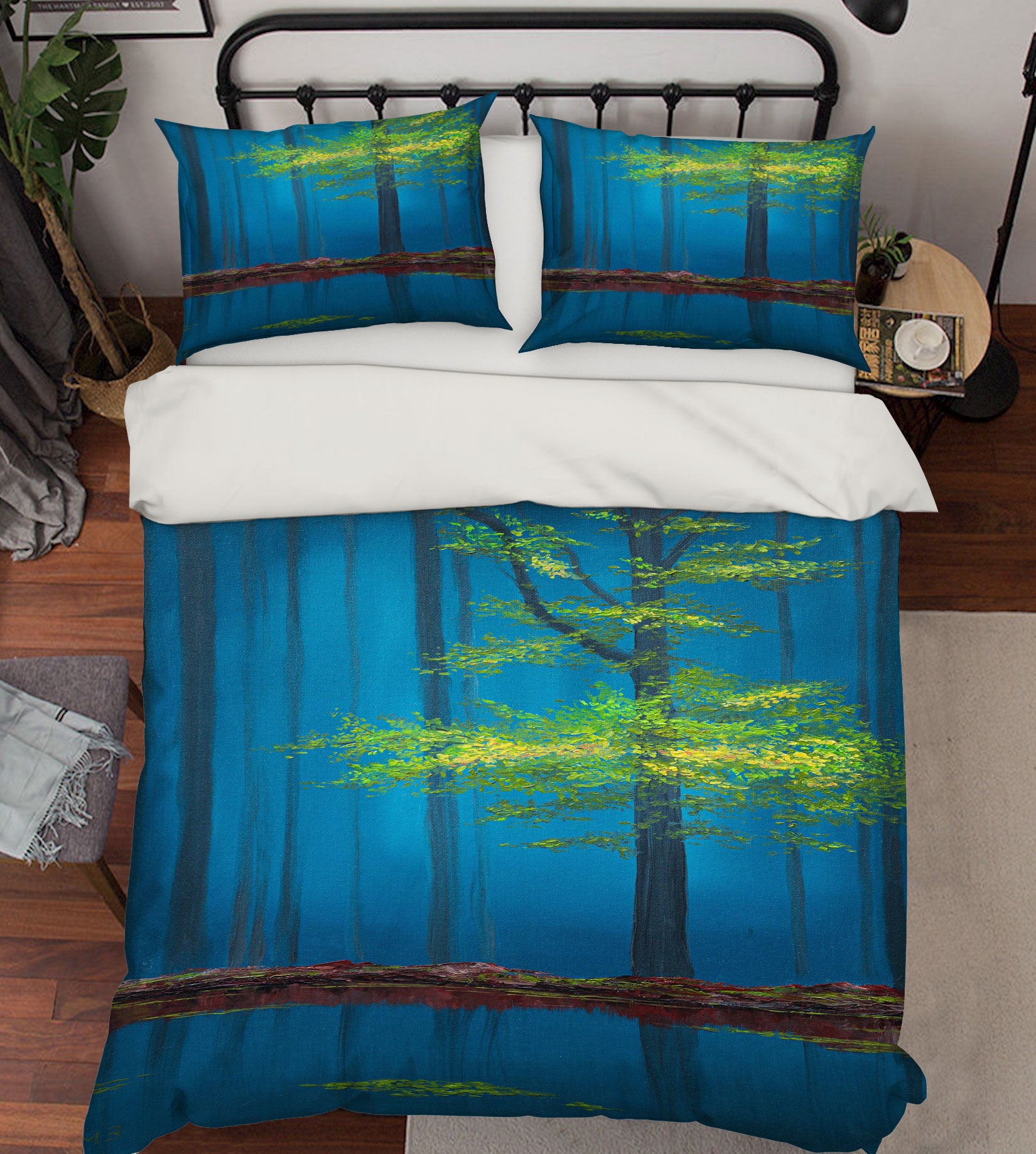 3D Tree 1758 Marina Zotova Bedding Bed Pillowcases Quilt