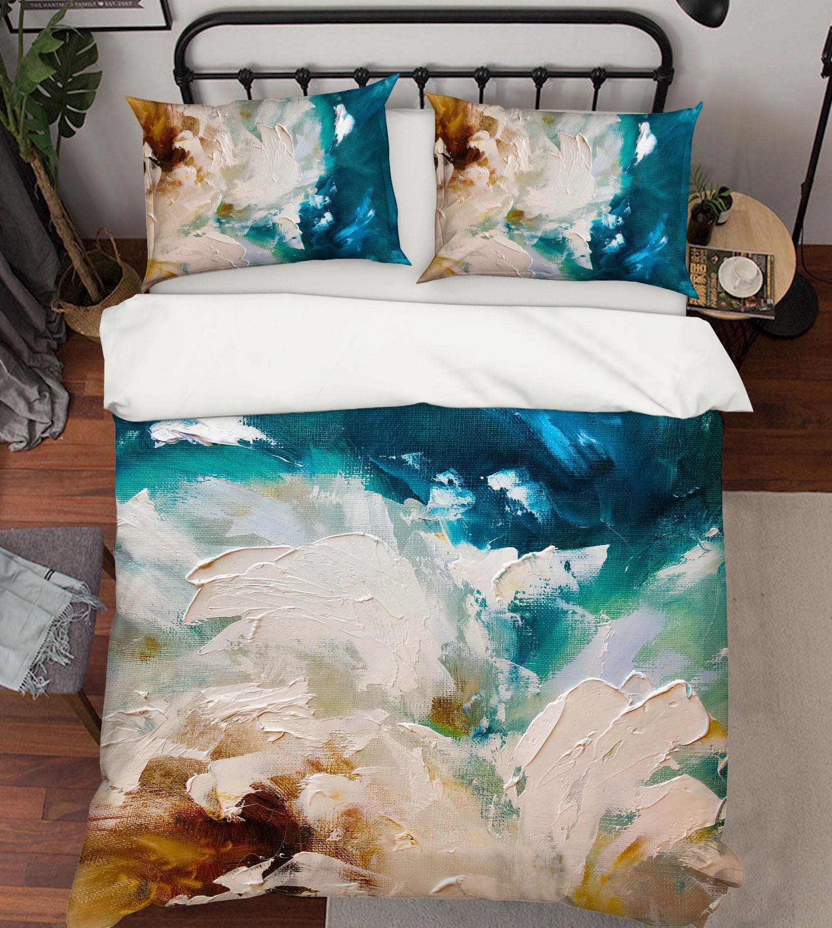 3D White Pigment 617 Skromova Marina Bedding Bed Pillowcases Quilt