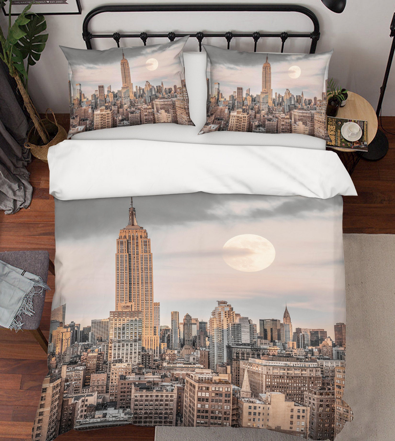 3D Modern City 7119 Assaf Frank Bedding Bed Pillowcases Quilt Cover Duvet Cover