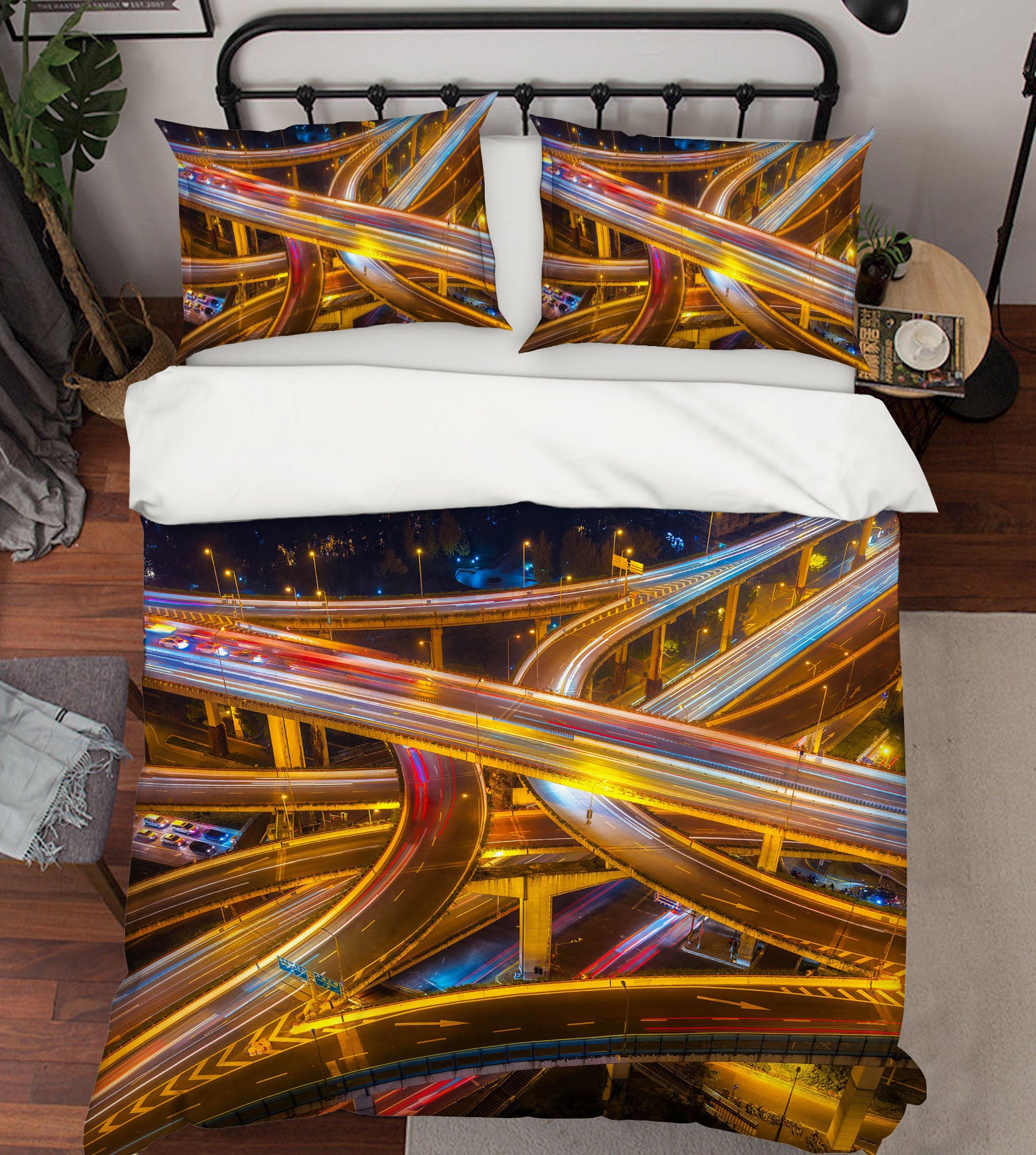 3D Tunnel Road 2120 Marco Carmassi Bedding Bed Pillowcases Quilt