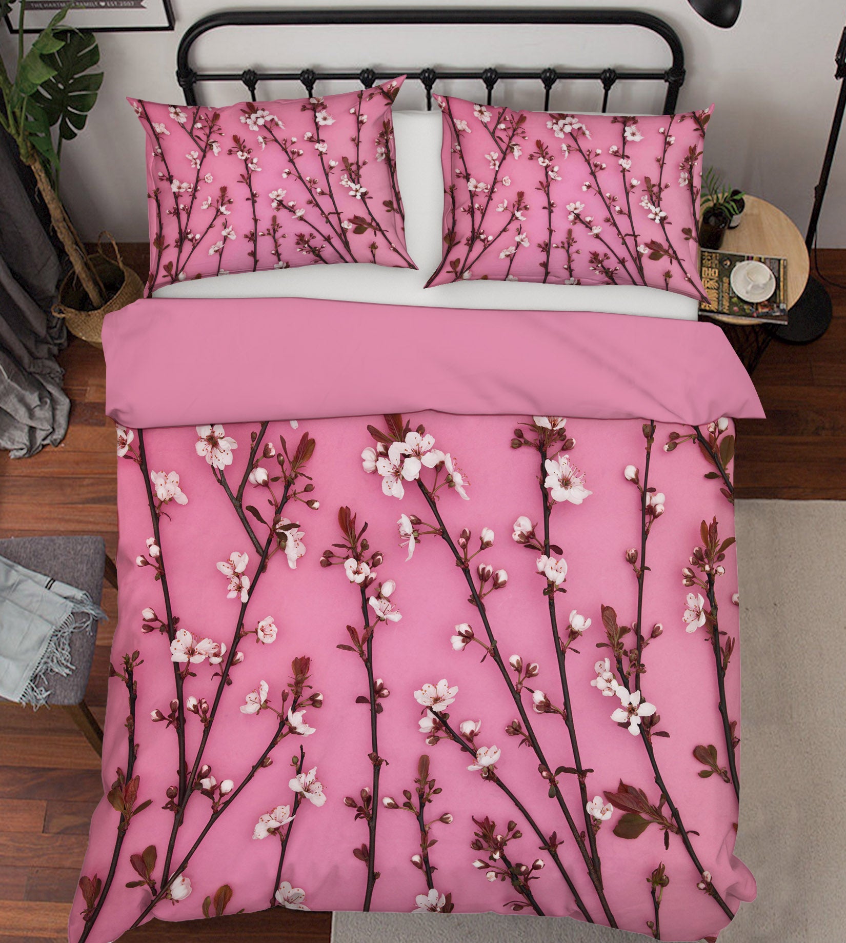 3D Peach Blossom 2018 Assaf Frank Bedding Bed Pillowcases Quilt