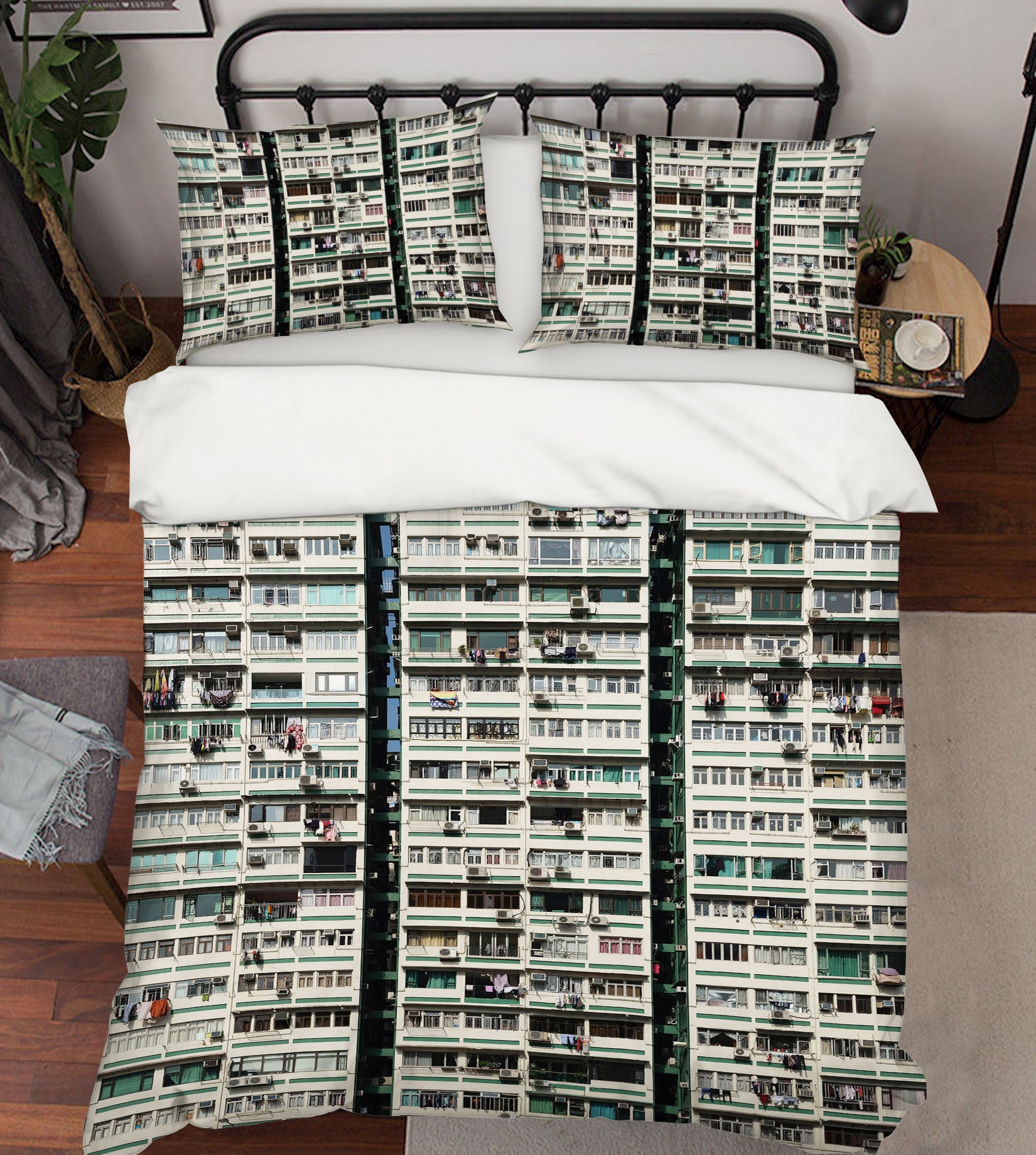 3D Tall Building 2136 Marco Carmassi Bedding Bed Pillowcases Quilt