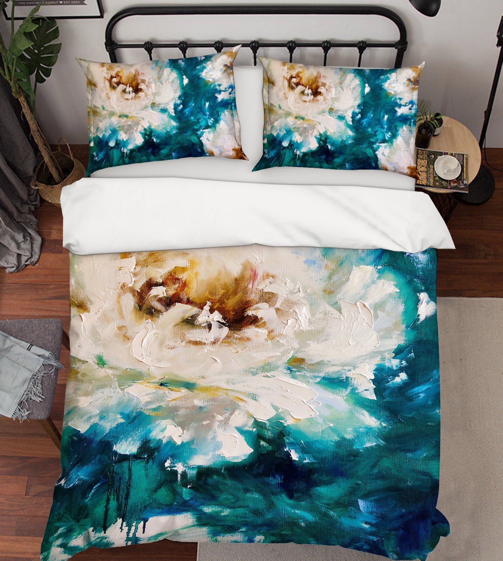 3D Paint Flower 611 Skromova Marina Bedding Bed Pillowcases Quilt