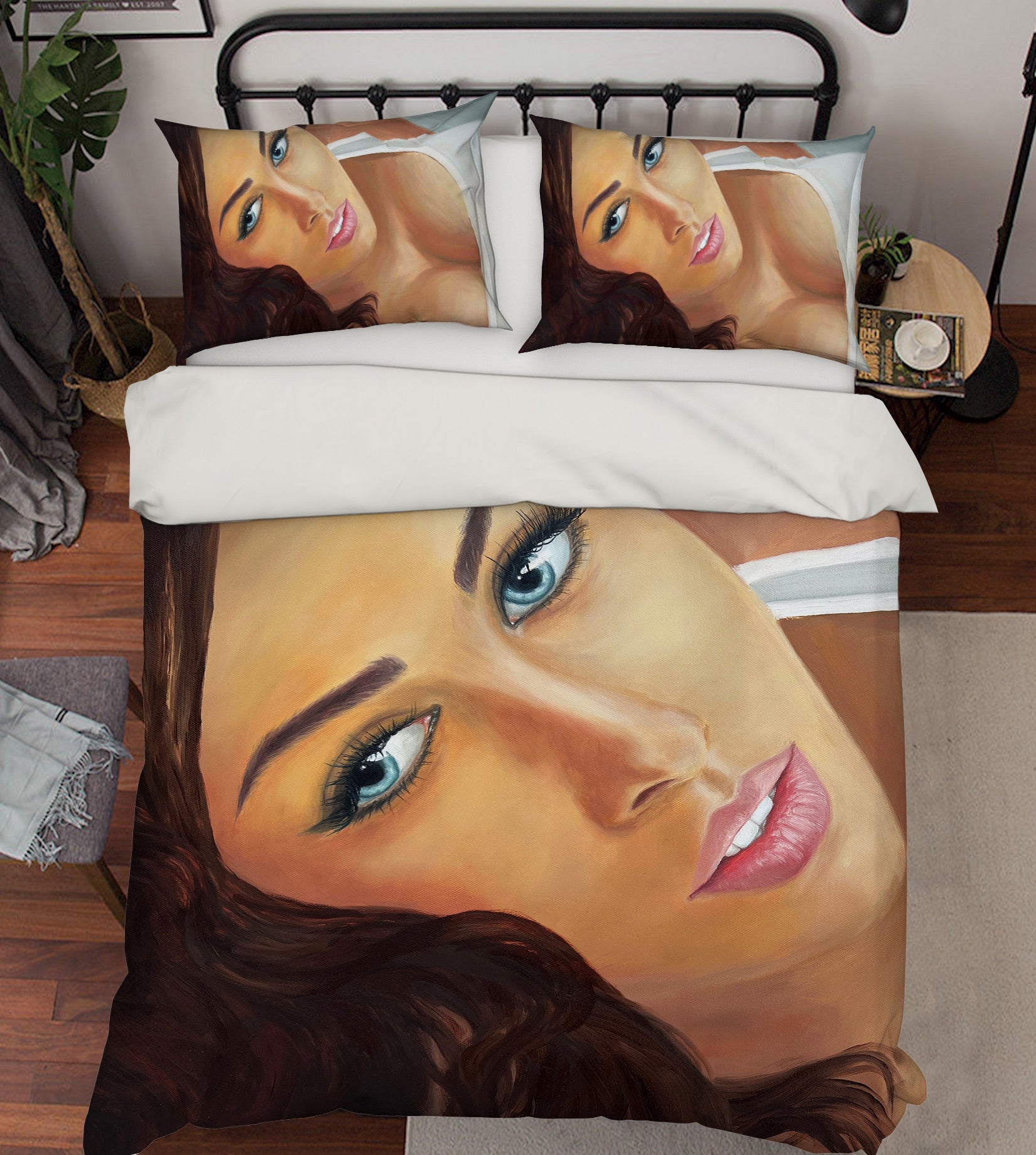 3D Beautiful Woman 97101 Marina Zotova Bedding Bed Pillowcases Quilt