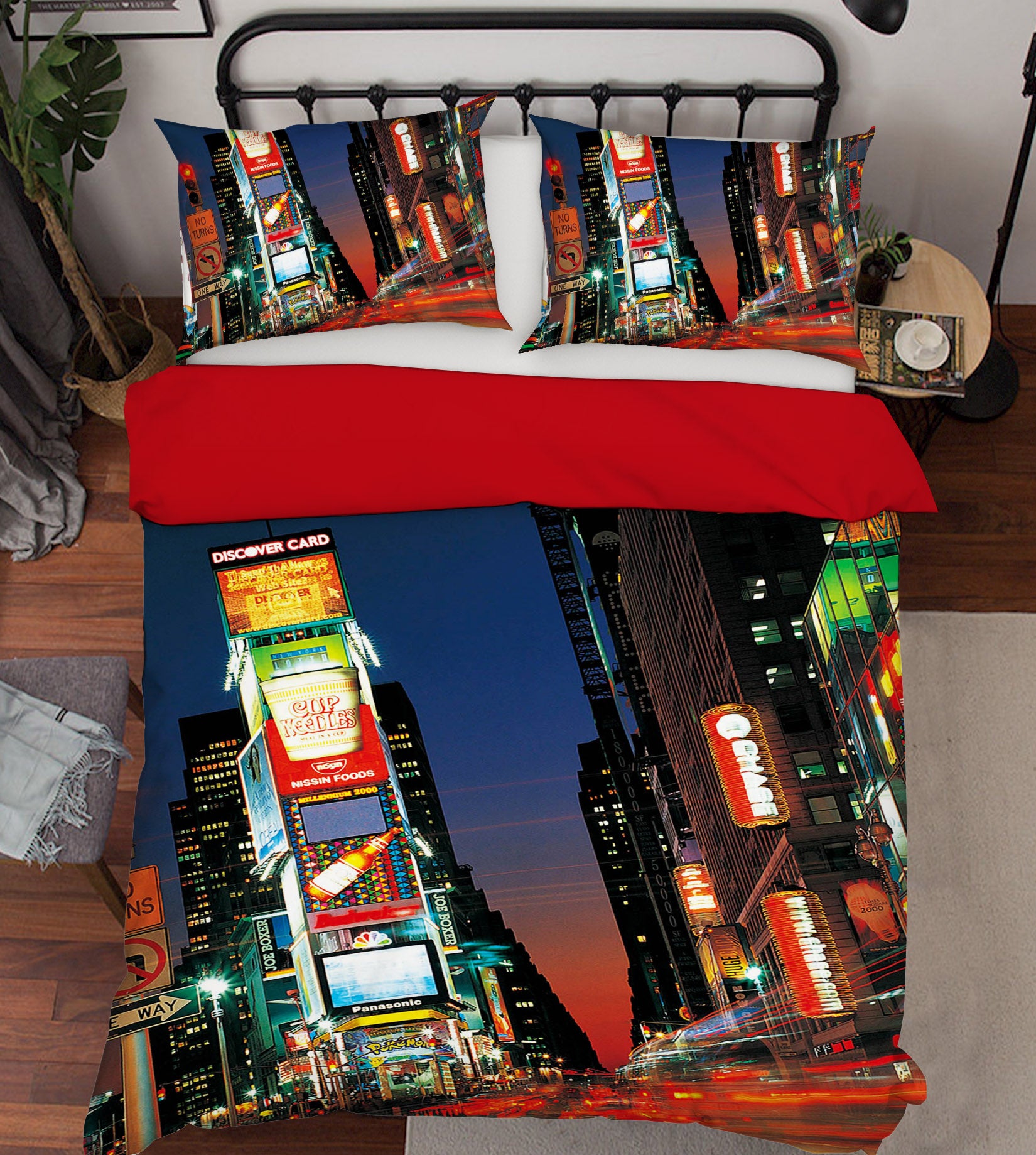 3D Mall Traffic 050 Bed Pillowcases Quilt
