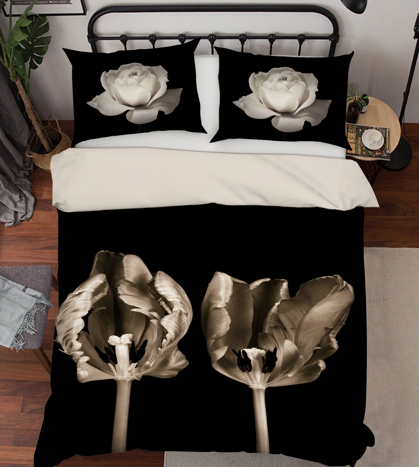 3D Elegant Rose 6908 Assaf Frank Bedding Bed Pillowcases Quilt Cover Duvet Cover