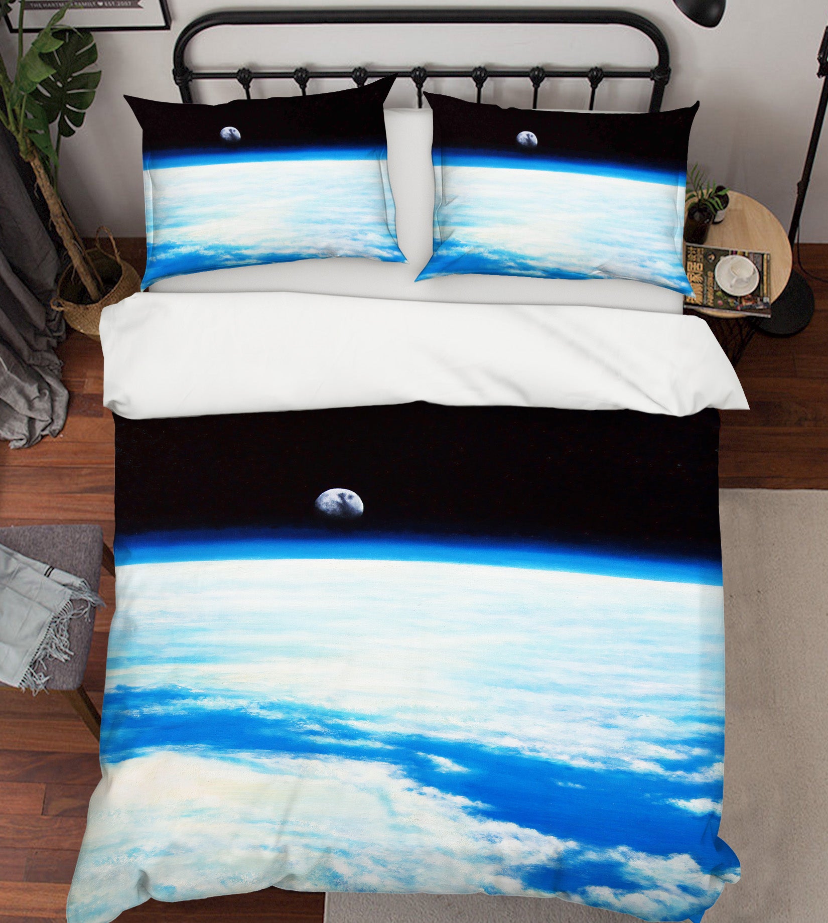 3D Earth Cloud 11054 Matthew Holden Bates Bedding Bed Pillowcases Quilt