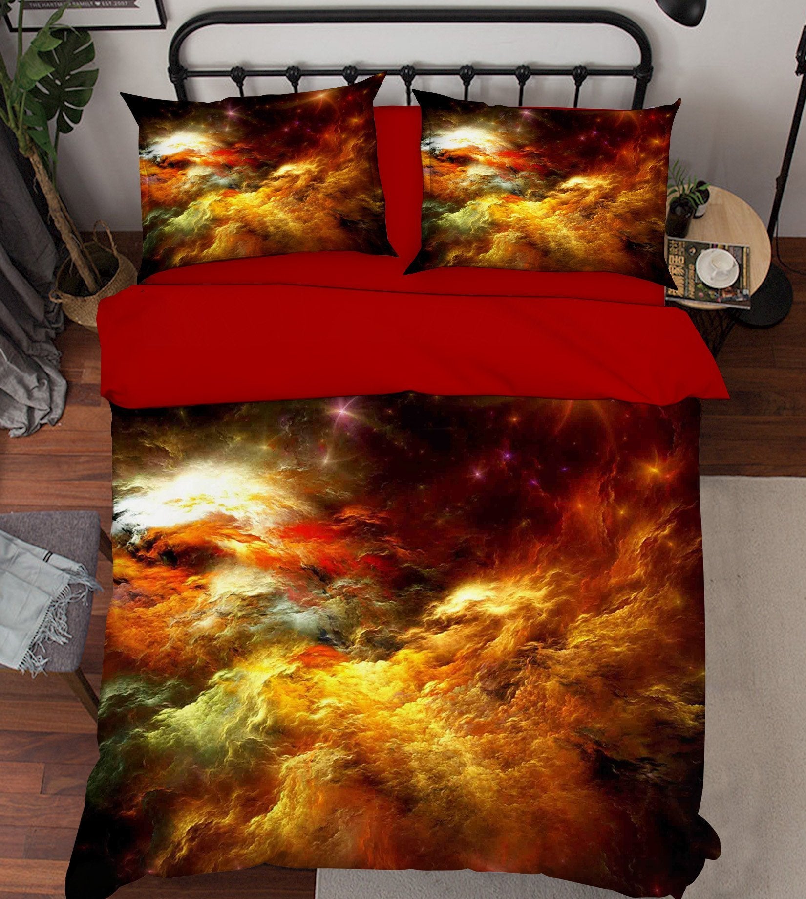3D Colorful Sky Clouds 162 Bed Pillowcases Quilt Wallpaper AJ Wallpaper