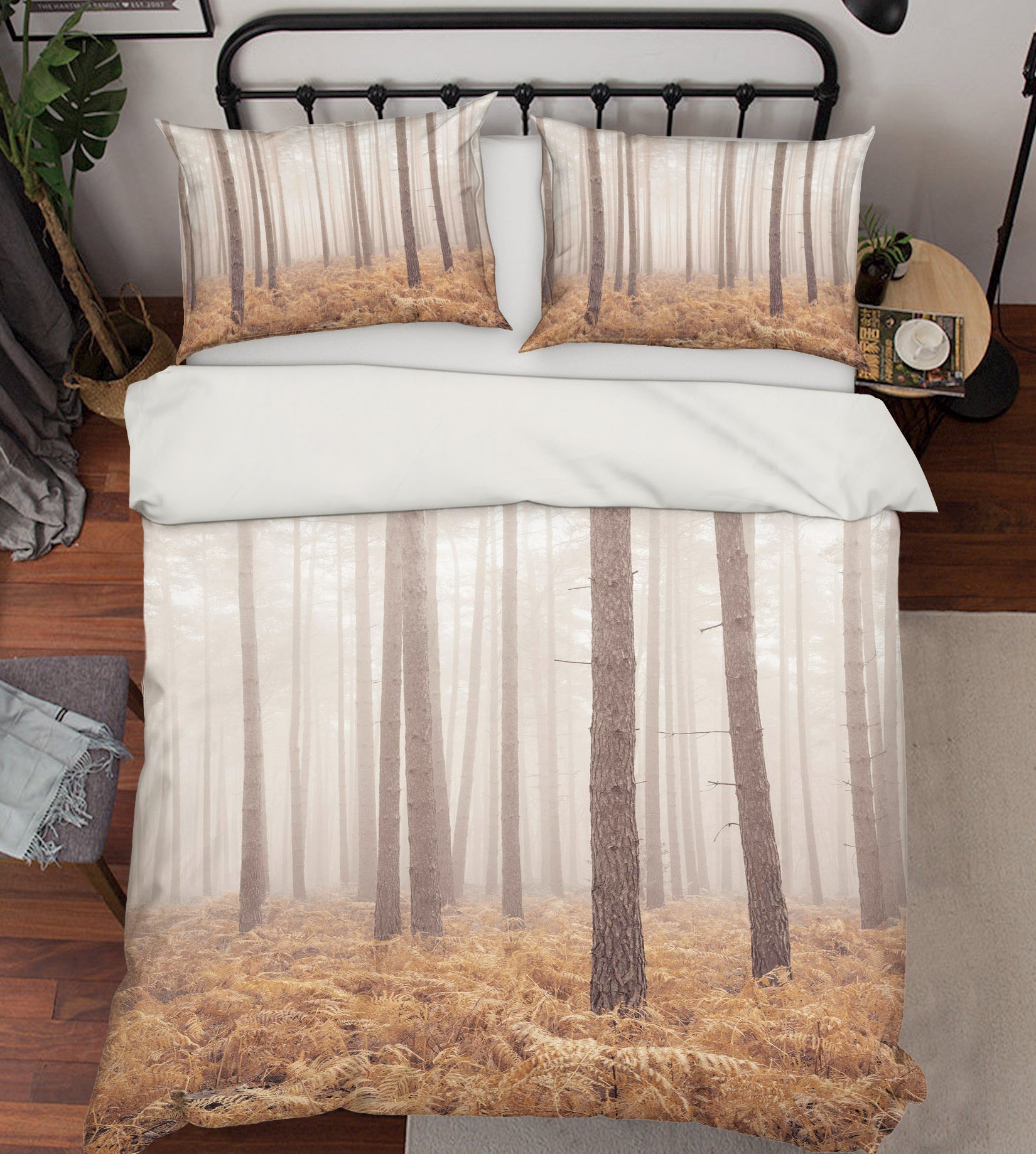 3D Autumn Woods 7015 Assaf Frank Bedding Bed Pillowcases Quilt Cover Duvet Cover