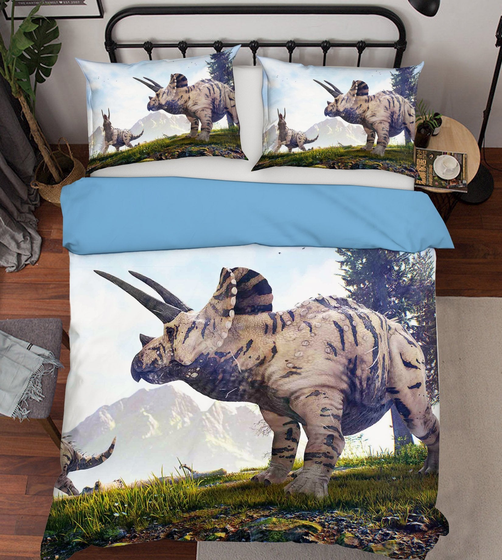 3D White Horned Dragon 081 Bed Pillowcases Quilt Wallpaper AJ Wallpaper