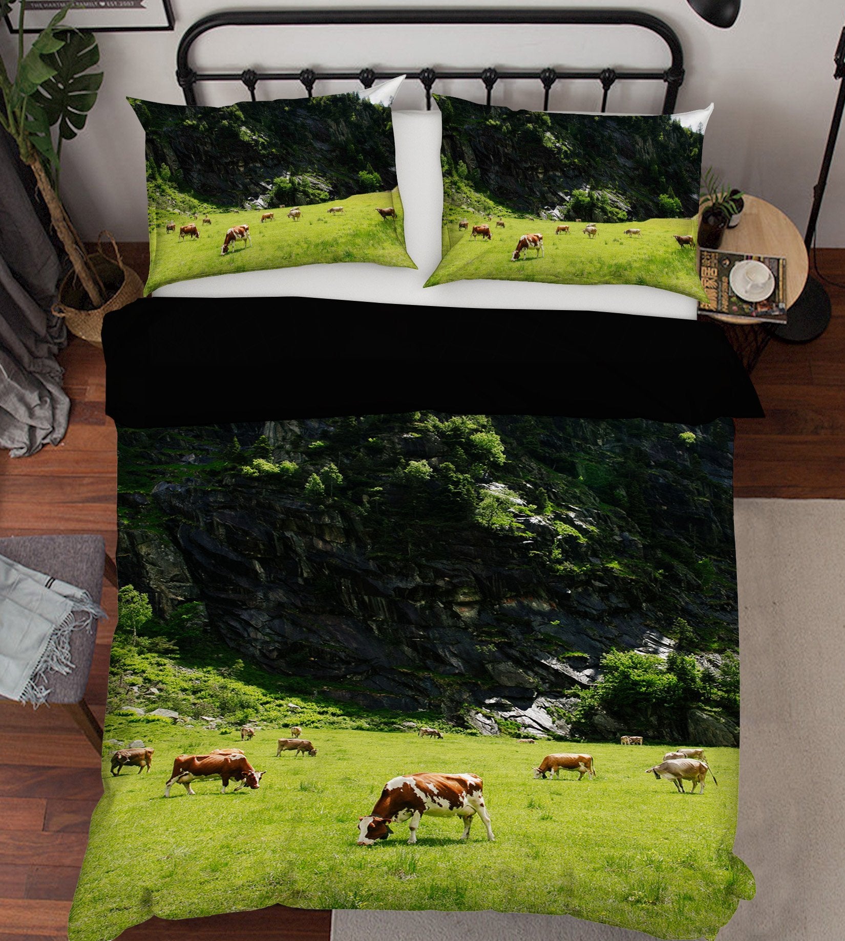 3D Prairie Horse 1903 Bed Pillowcases Quilt Quiet Covers AJ Creativity Home