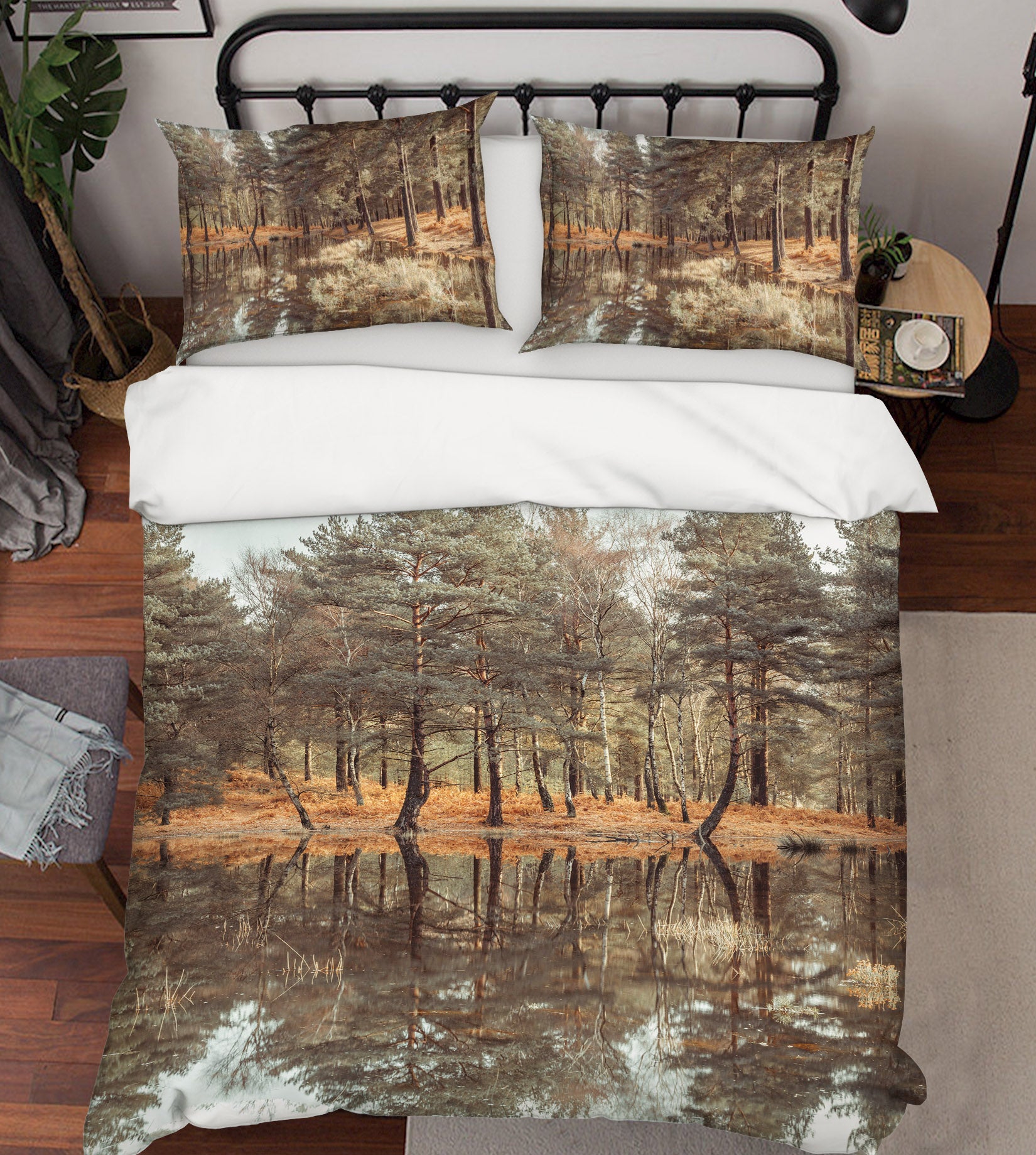 3D Clean River Water 7172 Assaf Frank Bedding Bed Pillowcases Quilt Cover Duvet Cover
