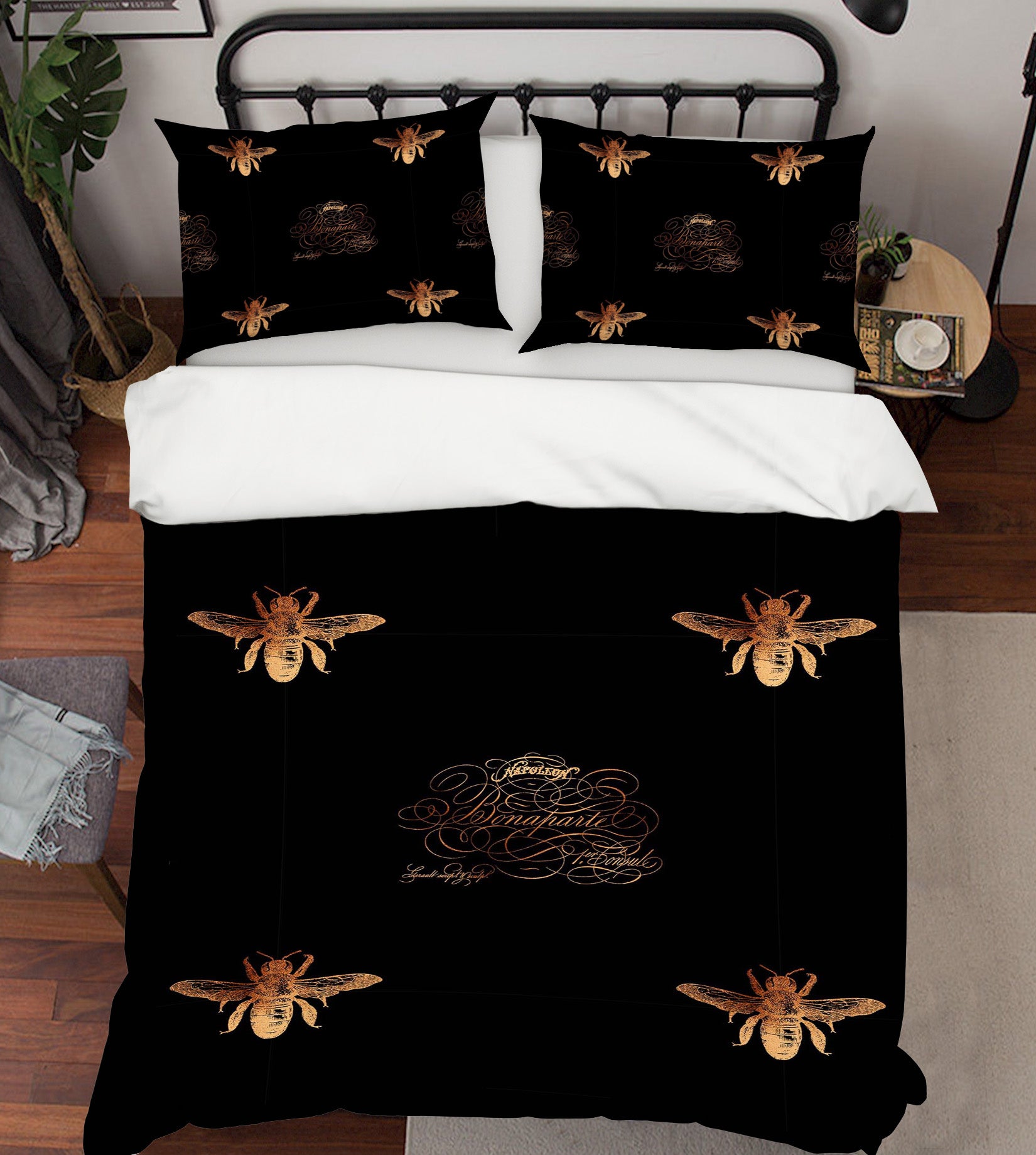 3D Bee Specimen 179 Uta Naumann Bedding Bed Pillowcases Quilt