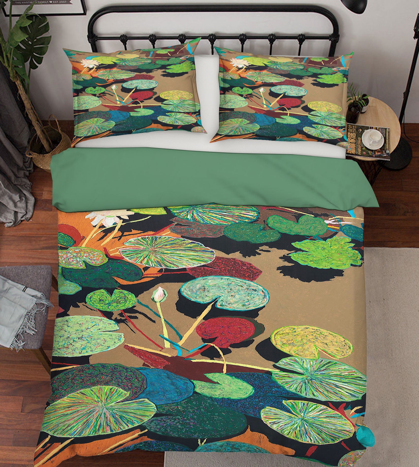 3D Catfish Corner 1158 Allan P. Friedlander Bedding Bed Pillowcases Quilt