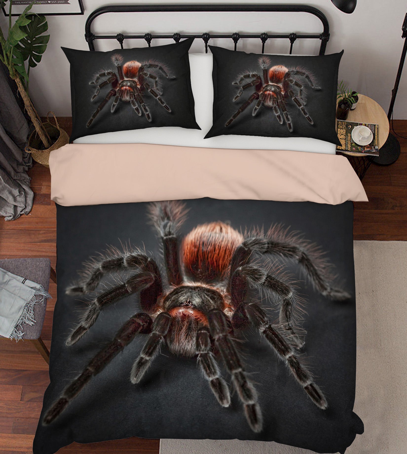 3D Poison Spider 1943 Bed Pillowcases Quilt