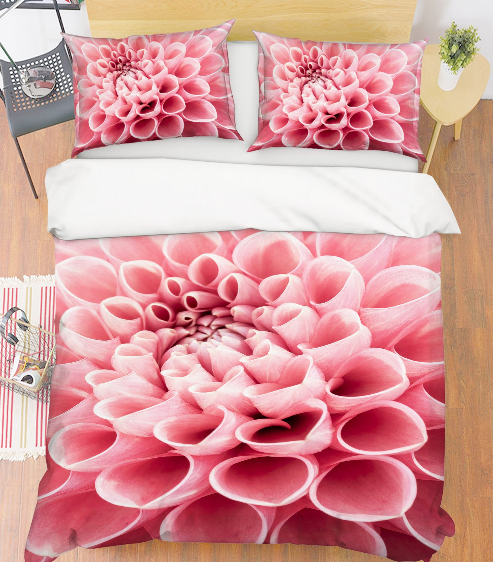 3D Pink Petals 7129 Assaf Frank Bedding Bed Pillowcases Quilt Cover Duvet Cover