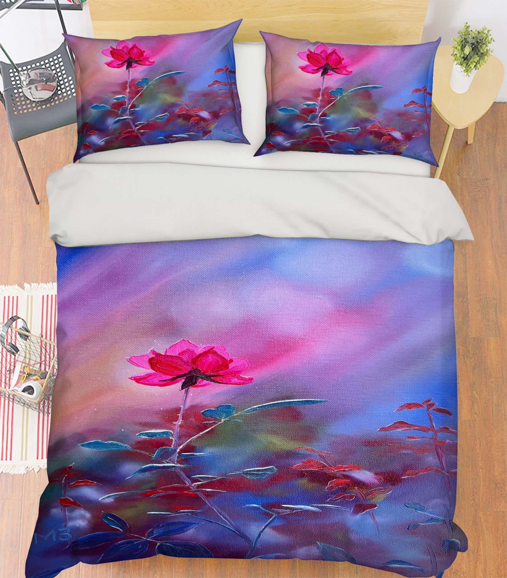 3D Flower 9794 Marina Zotova Bedding Bed Pillowcases Quilt