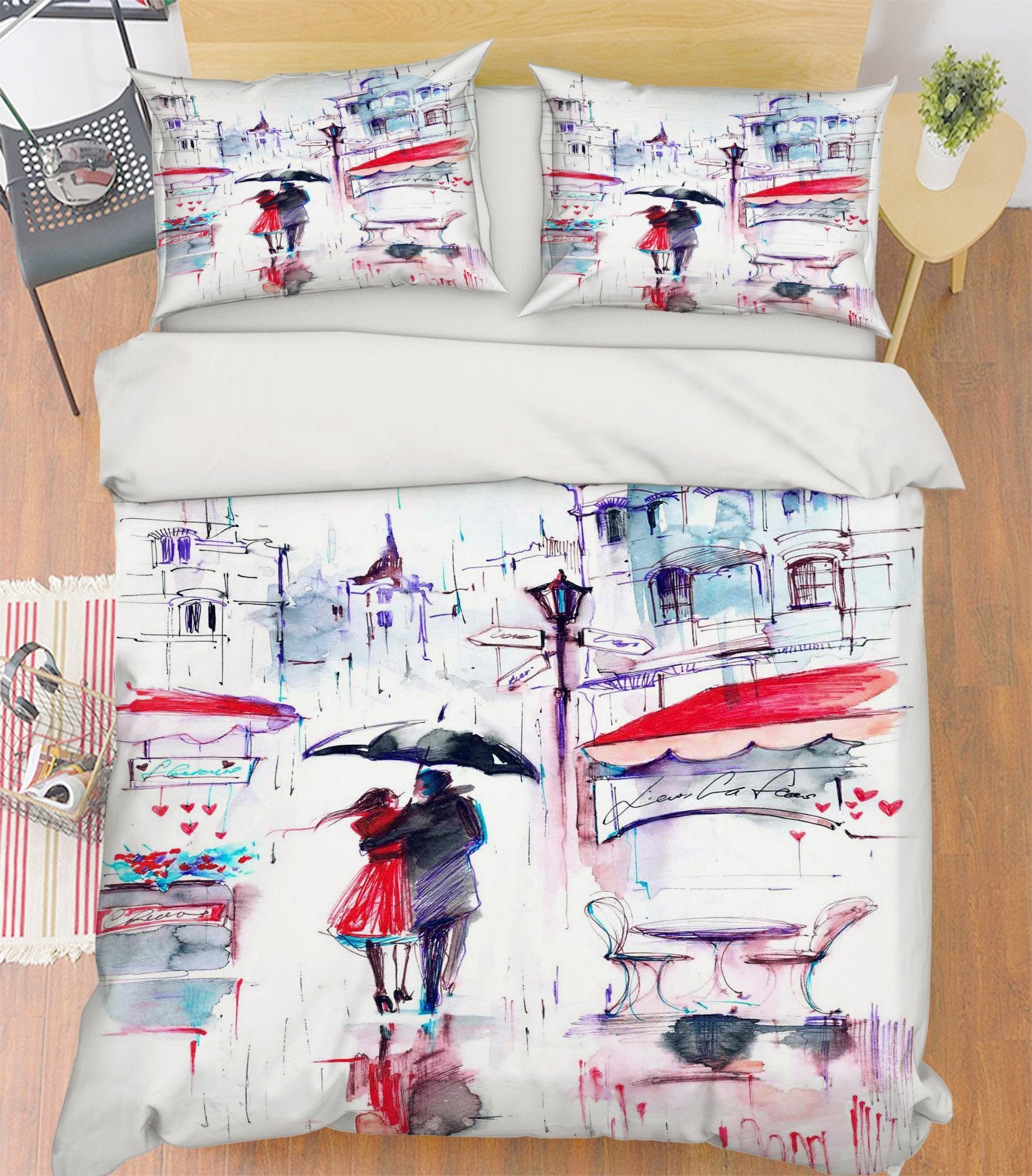 3D Graffiti Street 267 Bed Pillowcases Quilt Wallpaper AJ Wallpaper