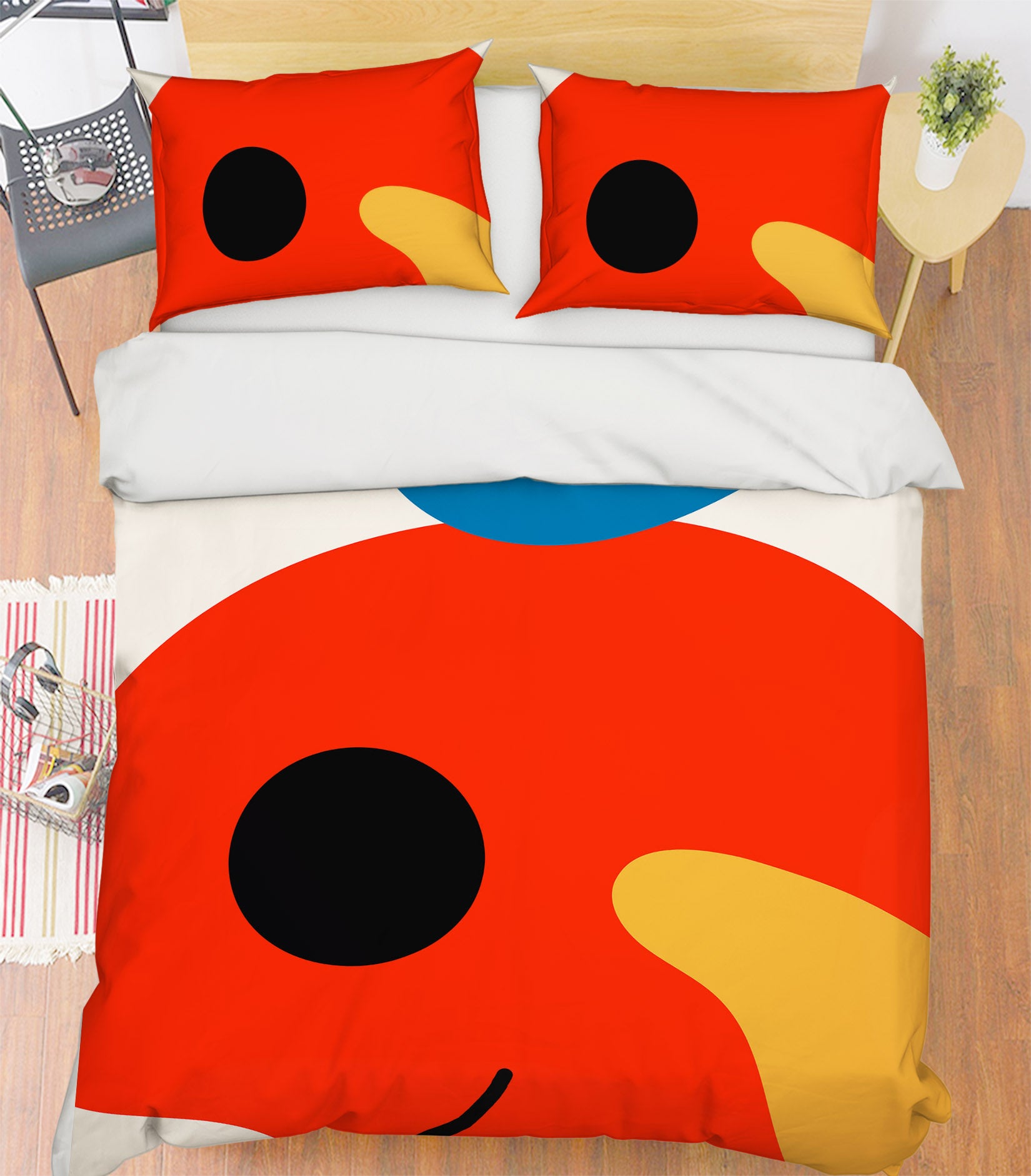 3D Red Fish Pattern 173 Boris Draschoff Bedding Bed Pillowcases Quilt