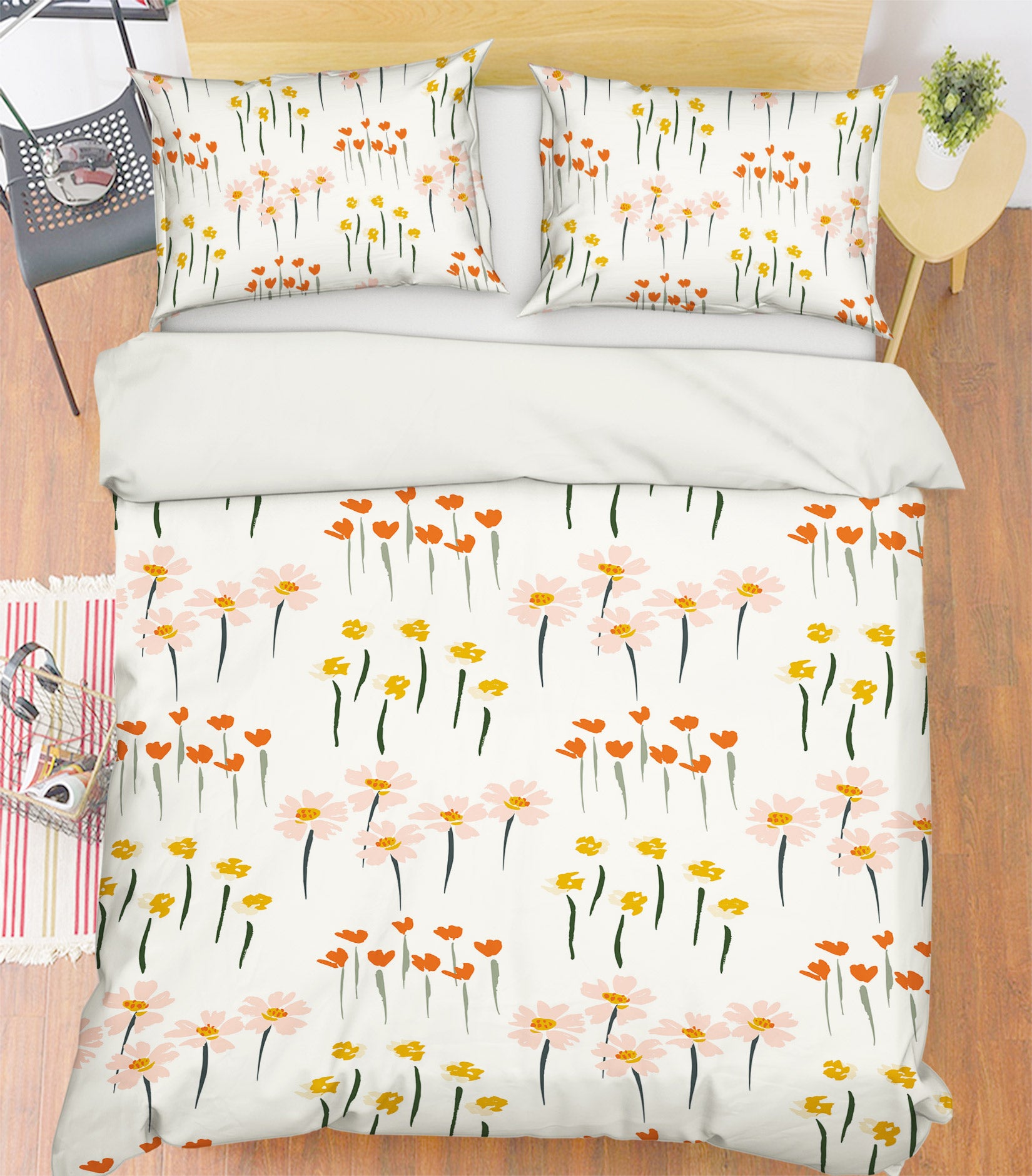 3D Floral Pattern 10988 Kashmira Jayaprakash Bedding Bed Pillowcases Quilt