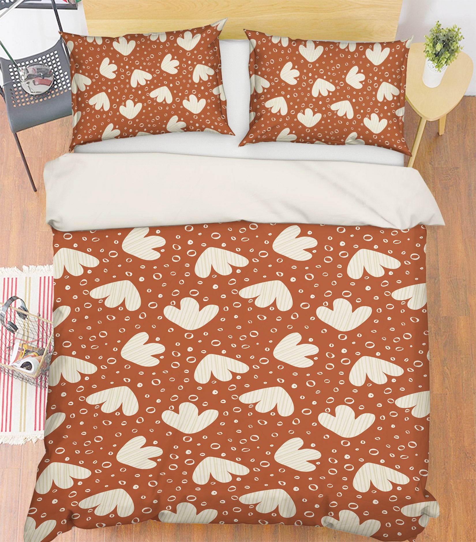 3D Brown Pattern 109102 Kashmira Jayaprakash Bedding Bed Pillowcases Quilt