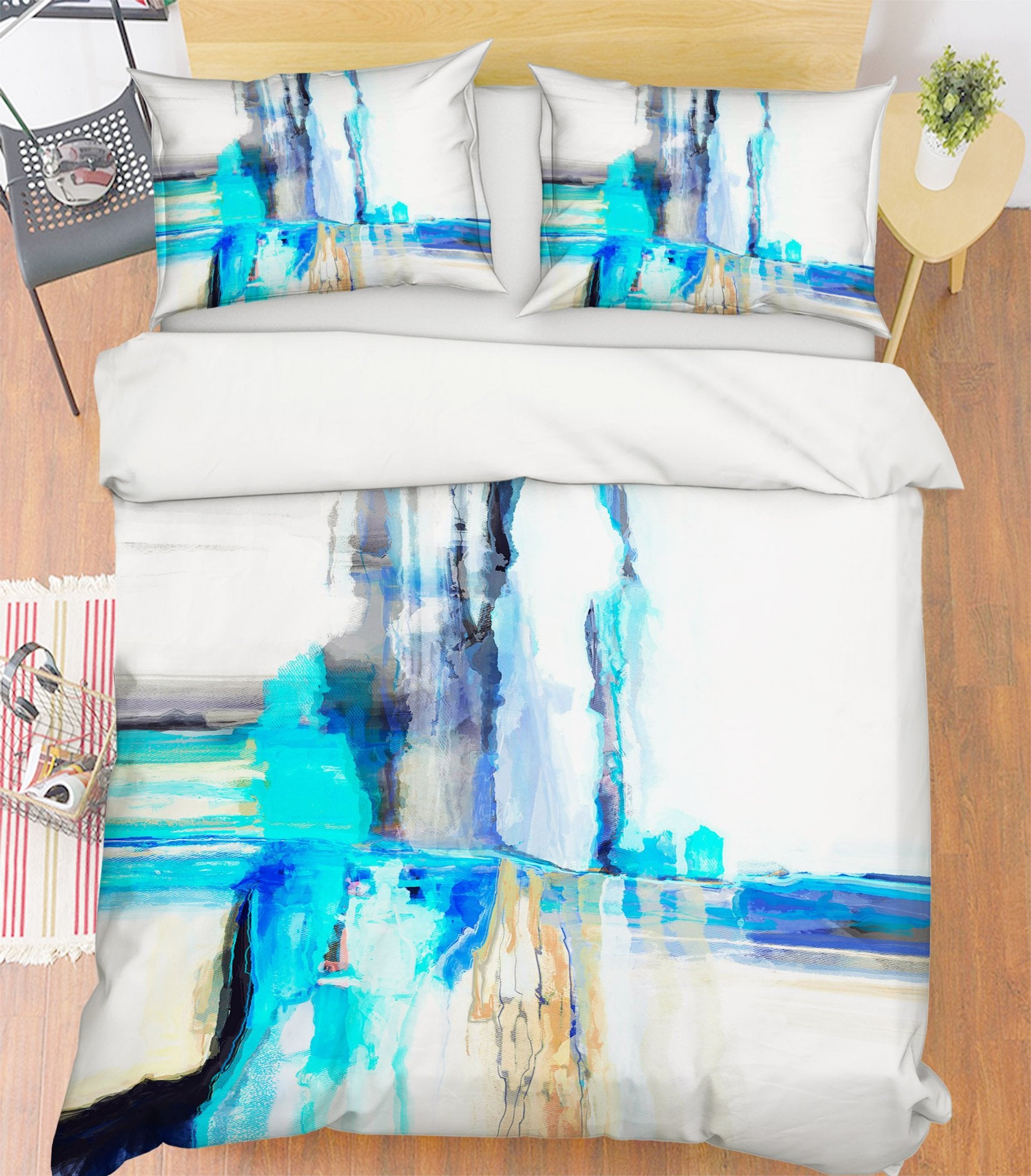 3D Abstract Art 2111 Michael Tienhaara Bedding Bed Pillowcases Quilt Quiet Covers AJ Creativity Home