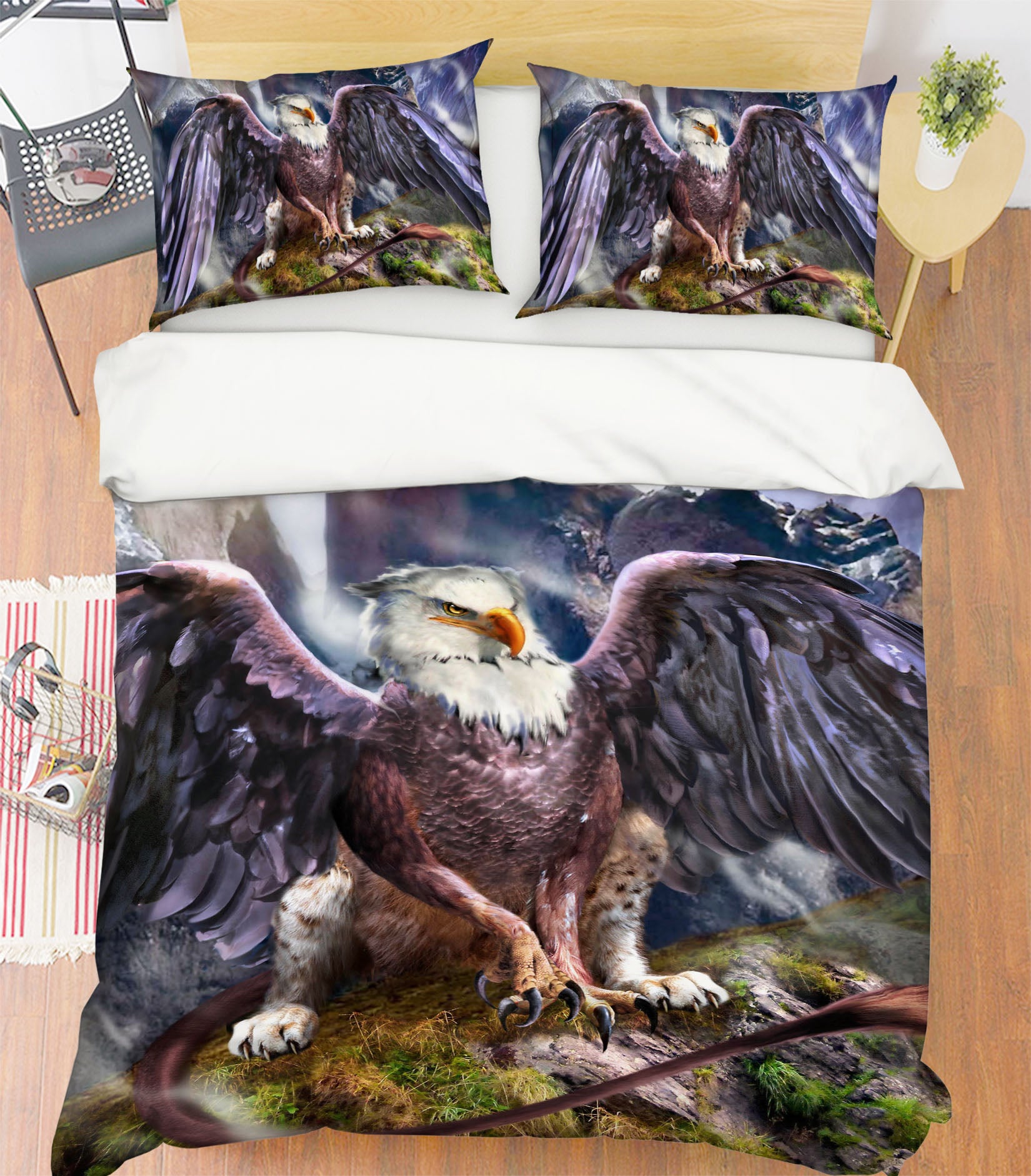 3D Eagle Wings 8344 Ruth Thompson Bedding Bed Pillowcases Quilt Cover Duvet Cover