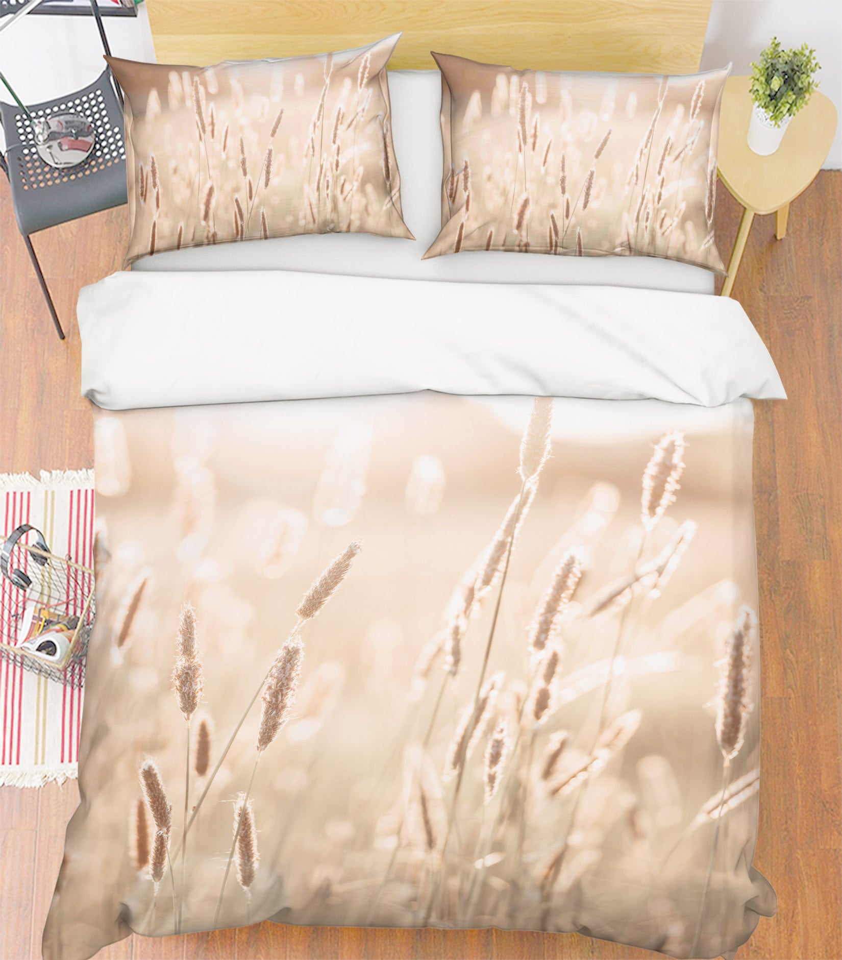 3D Autumn Grass 7147 Assaf Frank Bedding Bed Pillowcases Quilt Cover Duvet Cover