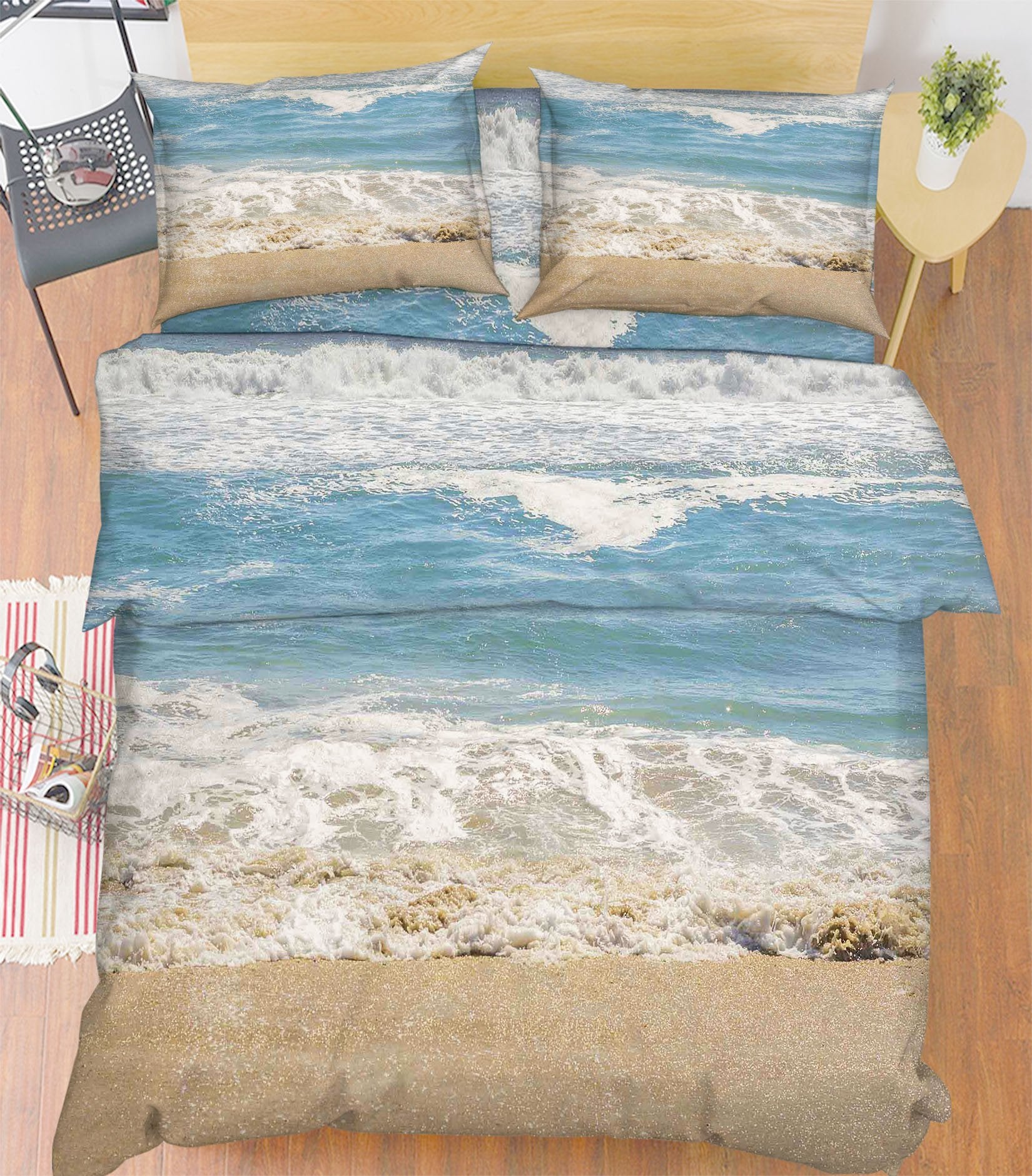 3D Beach Scenery 25 Bed Pillowcases Quilt Wallpaper AJ Wallpaper